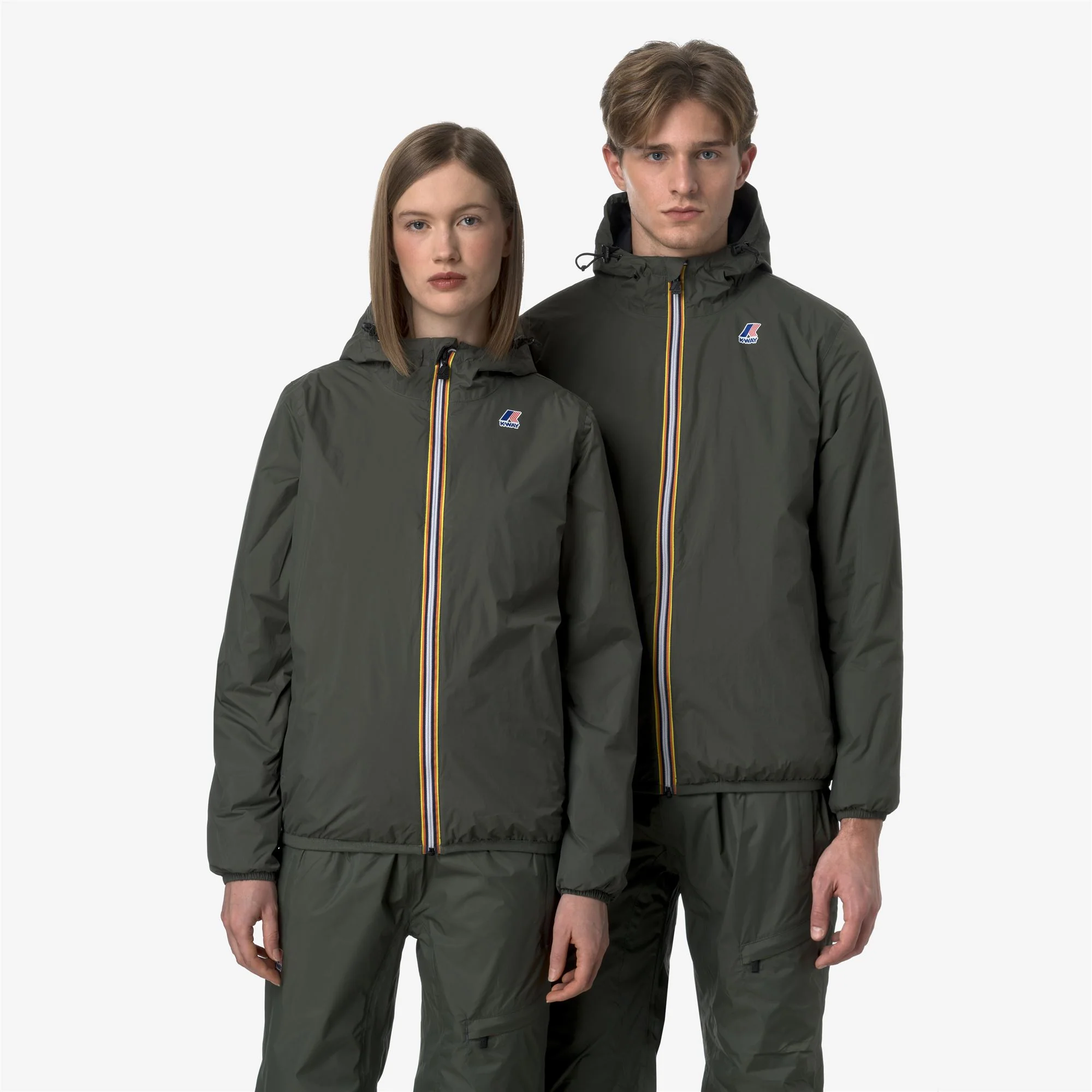 LE VRAI 4.0 CLAUDE WARM - Jackets - Mid - Unisex - GREEN BLACKISH - Image 3