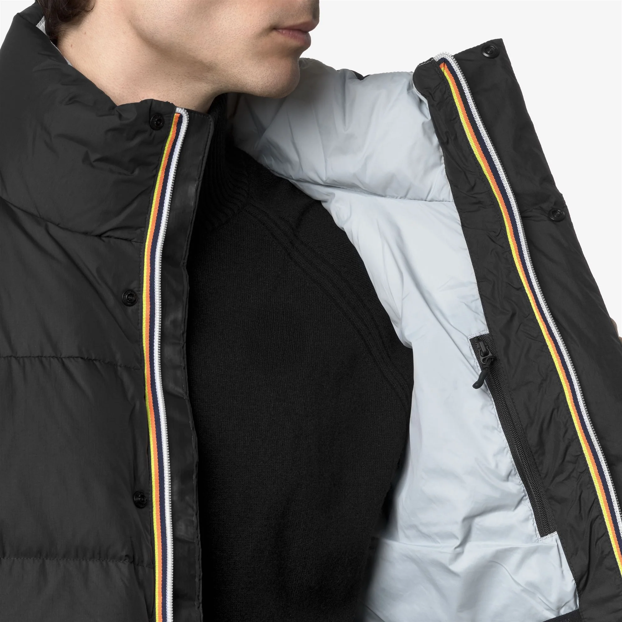 LE VRAI 4.0 CORIN HEAVY WARM - Jackets - Vest - Unisex - BLACK PURE - Image 2
