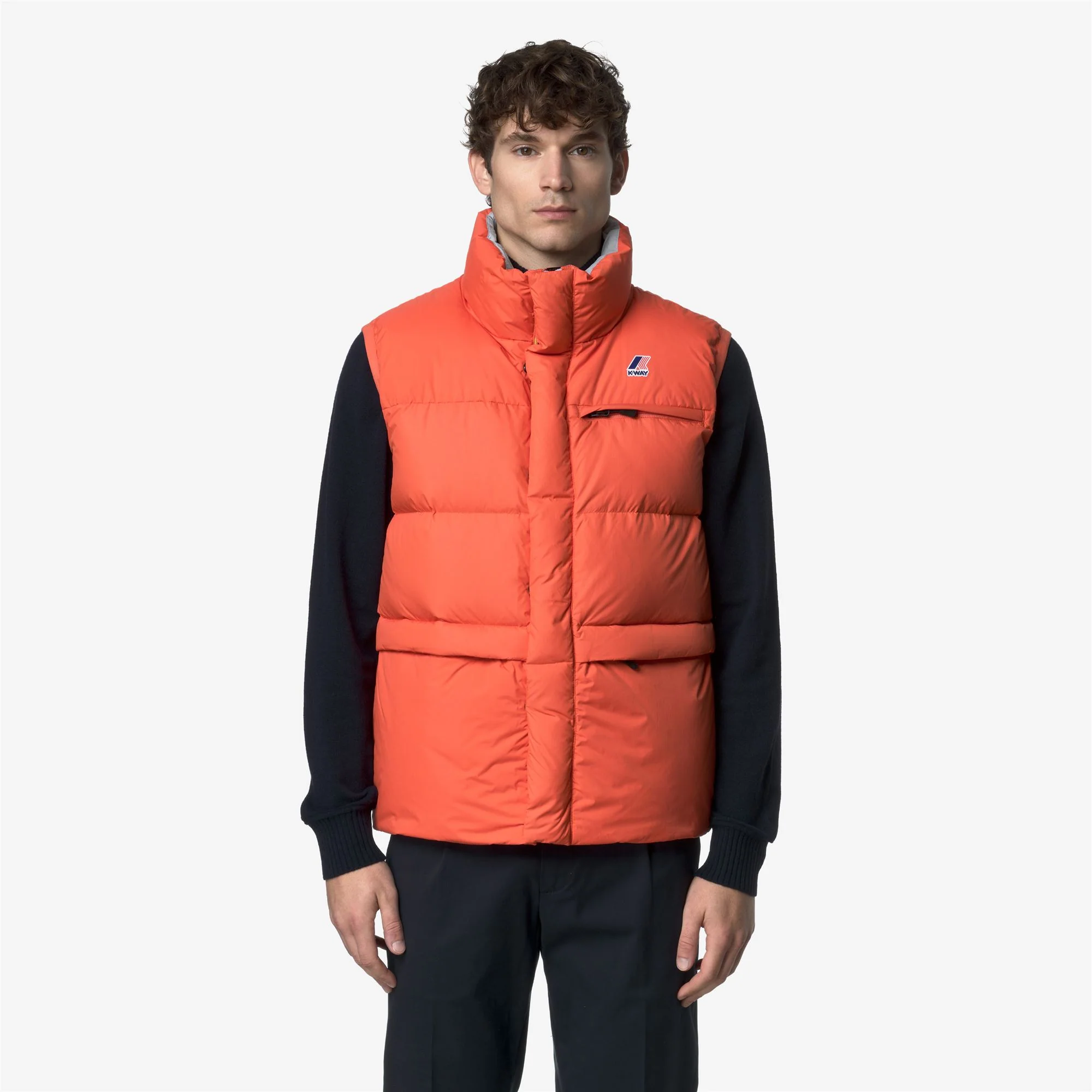 LE VRAI 4.0 CORIN HEAVY WARM - Jackets - Vest - Unisex - ORANGE FIESTA - Image 3