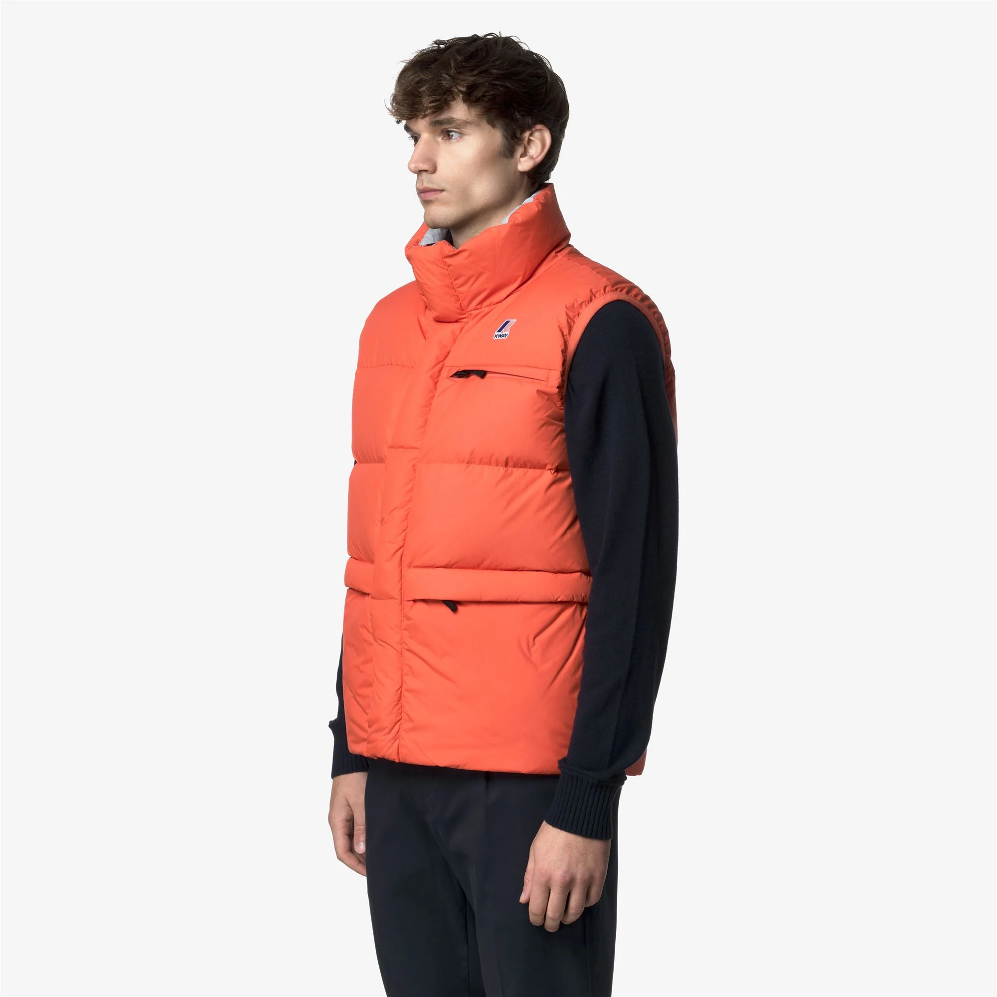 LE VRAI 4.0 CORIN HEAVY WARM - Jackets - Vest - Unisex - ORANGE FIESTA - Image 4