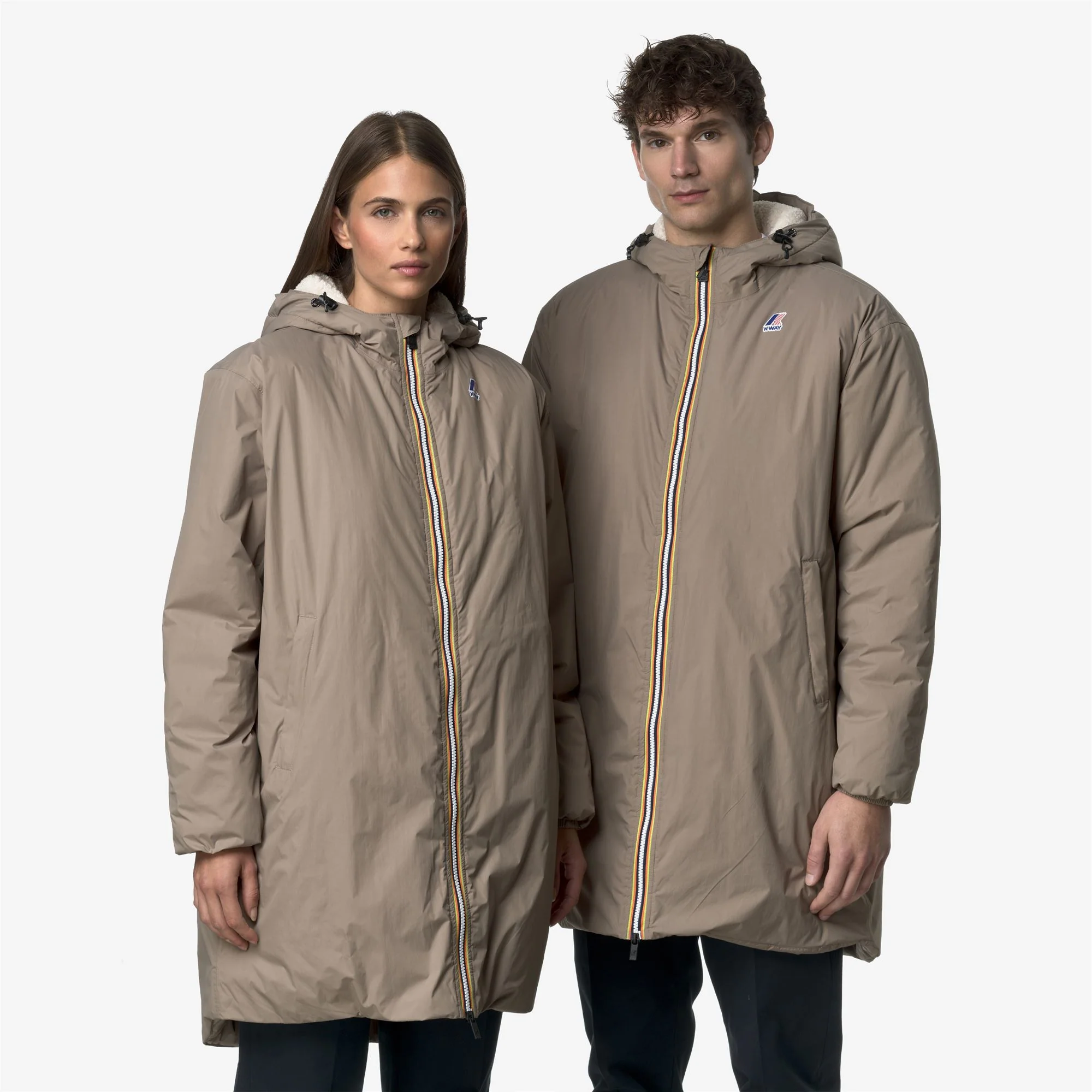 LE VRAI 4.0 EIFFEL EAST ORSETTO - Jackets - 3/4 LENGTH - Unisex - BEIGE TAUPE - Image 2