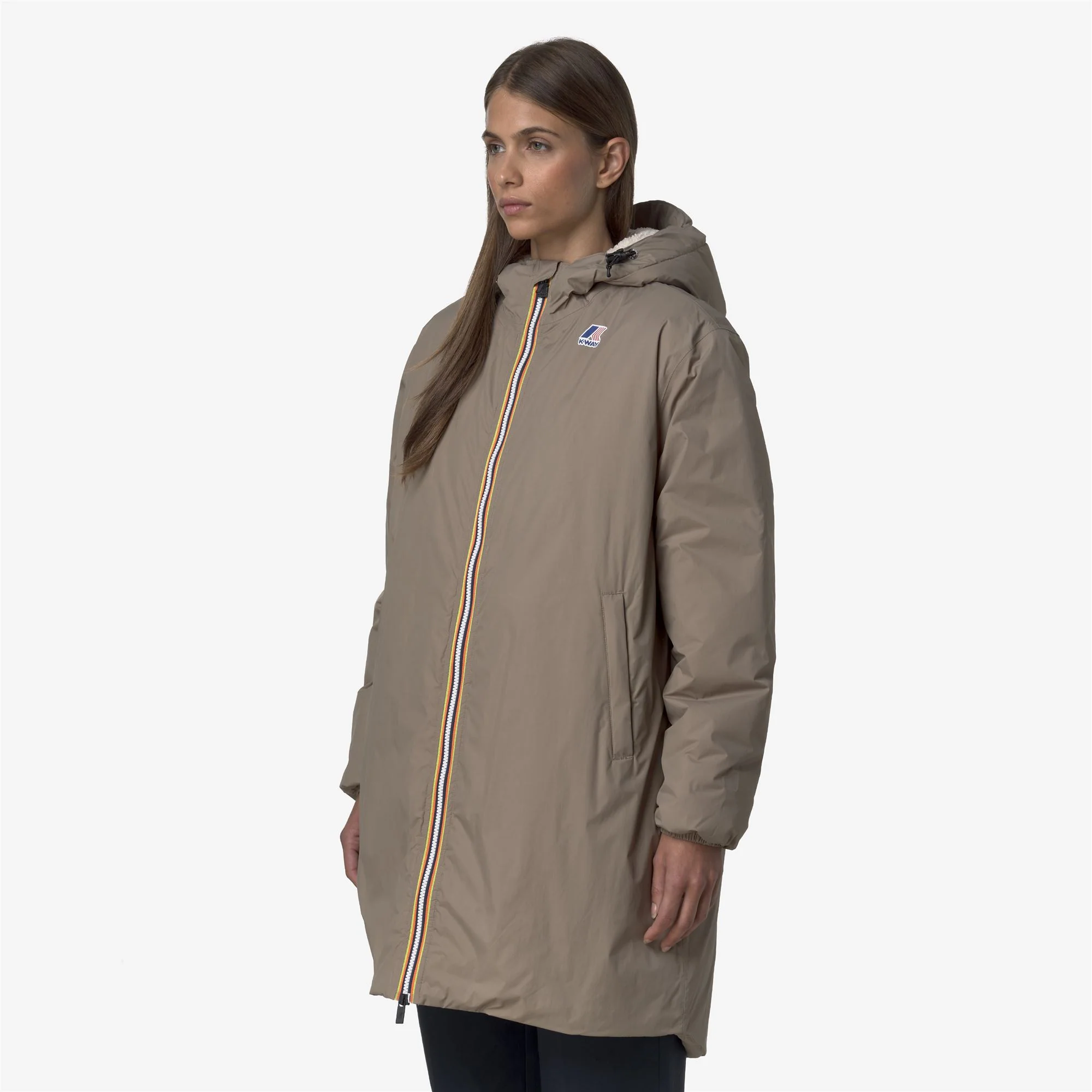 LE VRAI 4.0 EIFFEL EAST ORSETTO - Jackets - 3/4 LENGTH - Unisex - BEIGE TAUPE - Image 4