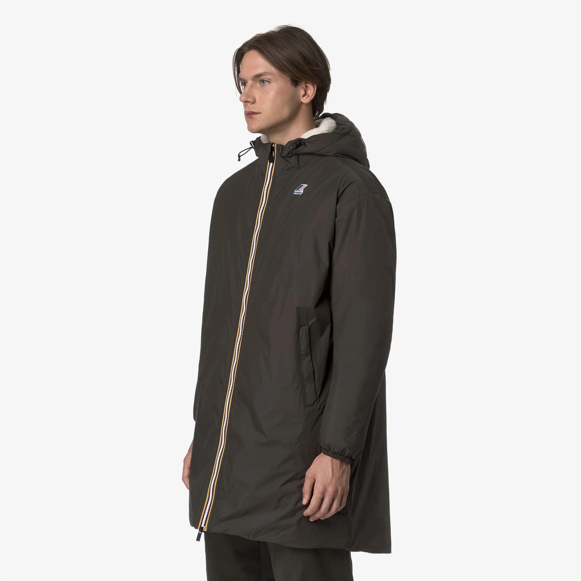LE VRAI 4.0 EIFFEL EAST ORSETTO - Jackets - 3/4 LENGTH - Unisex - BLACK OLIVE - Image 4