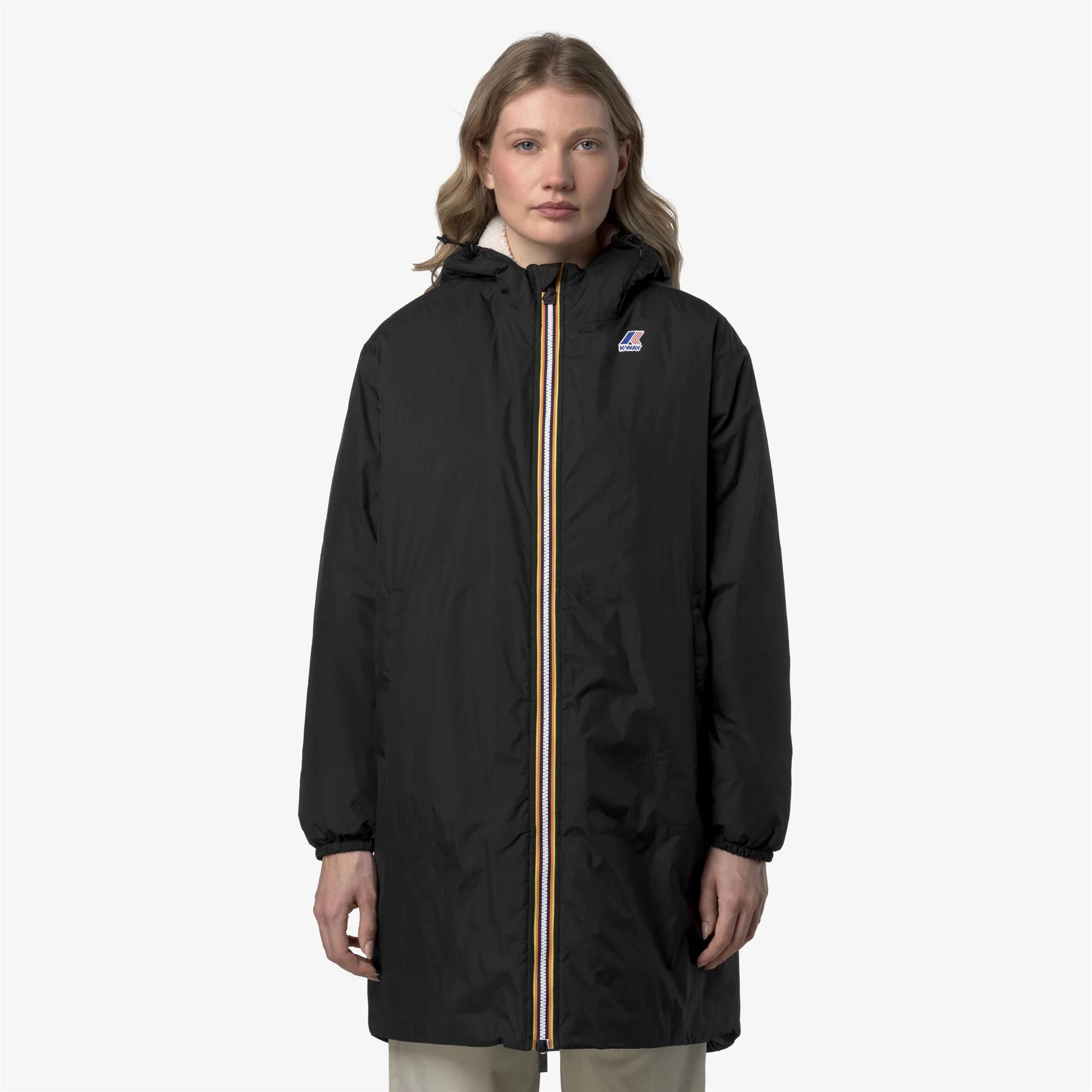 LE VRAI 4.0 EIFFEL EAST ORSETTO - Jackets - 3/4 LENGTH - Unisex - BLACK PURE - Image 3