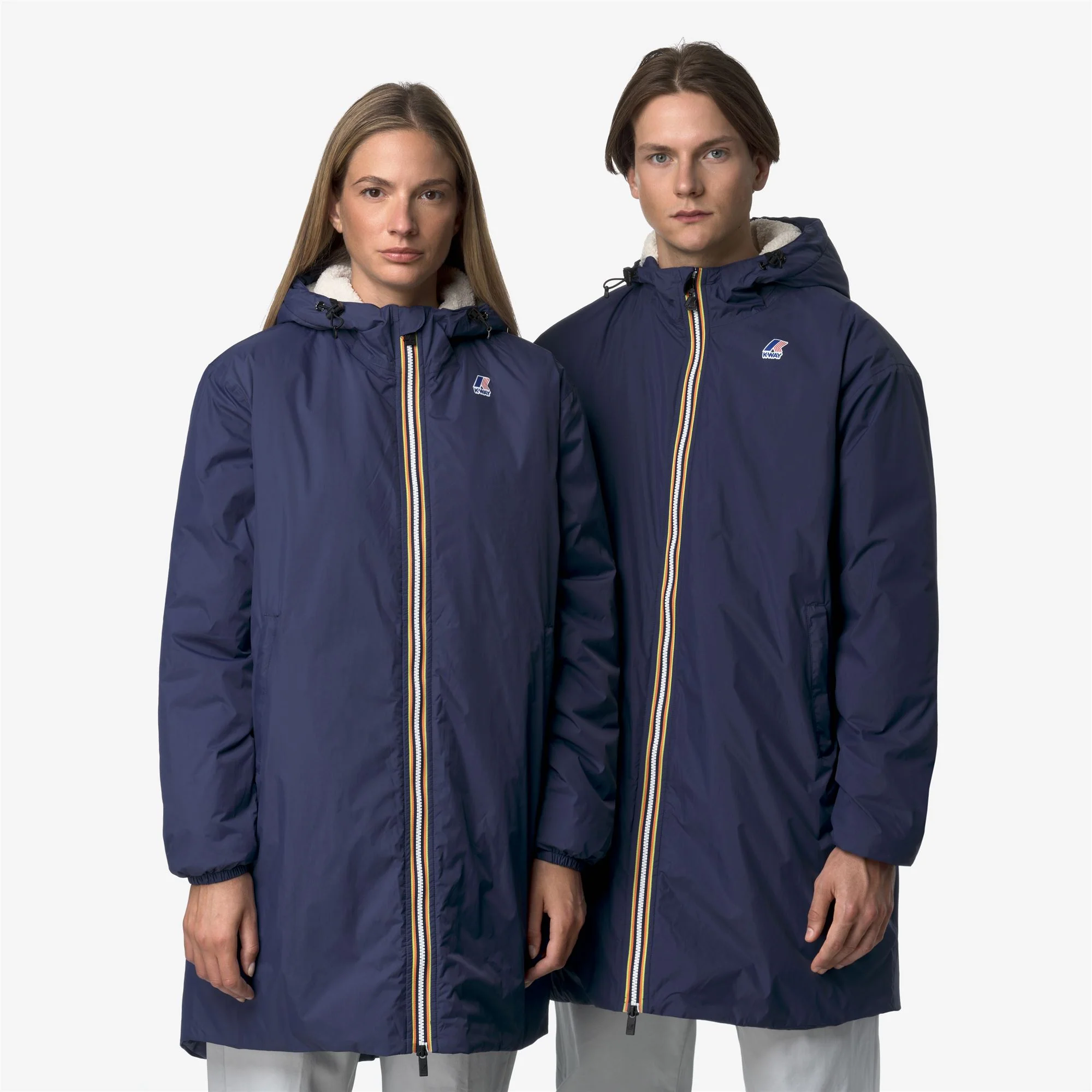 LE VRAI 4.0 EIFFEL EAST ORSETTO - Jackets - 3/4 LENGTH - Unisex - BLUE DEEP COBALT - Image 2