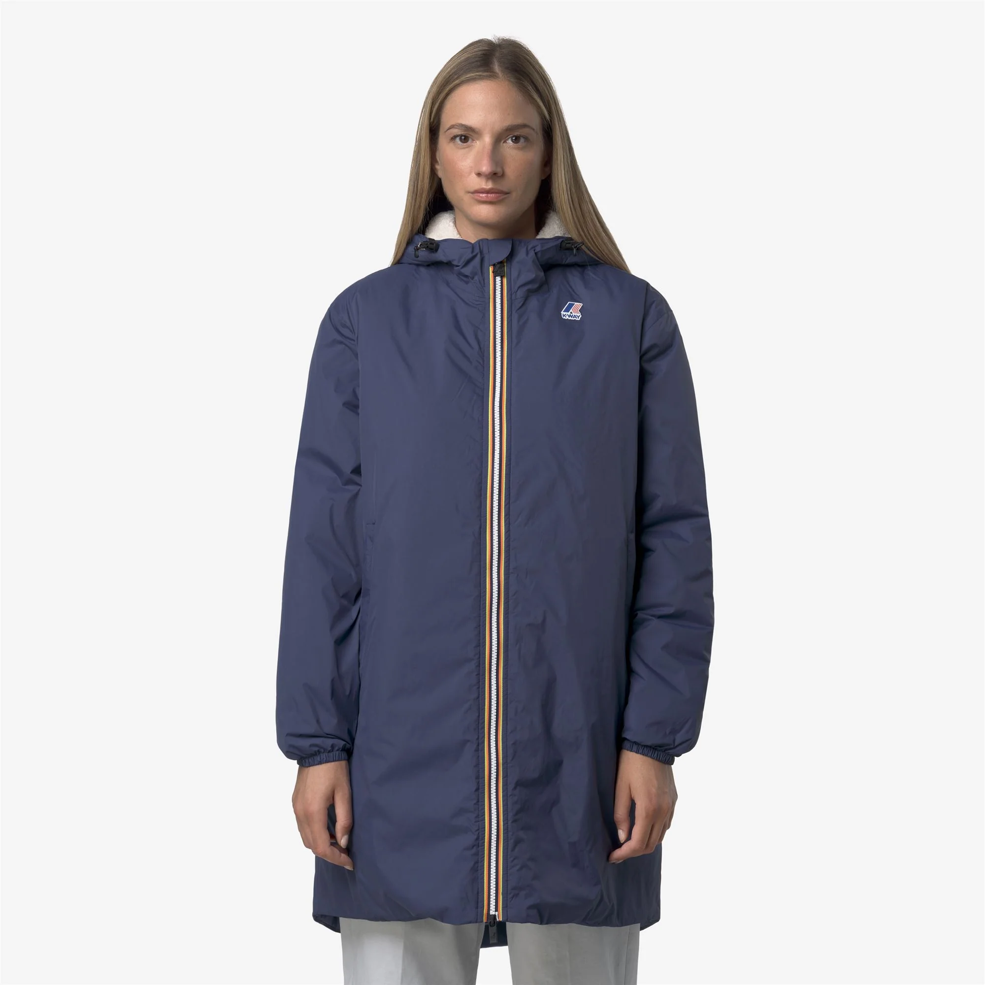 LE VRAI 4.0 EIFFEL EAST ORSETTO - Jackets - 3/4 LENGTH - Unisex - BLUE DEEP COBALT - Image 3