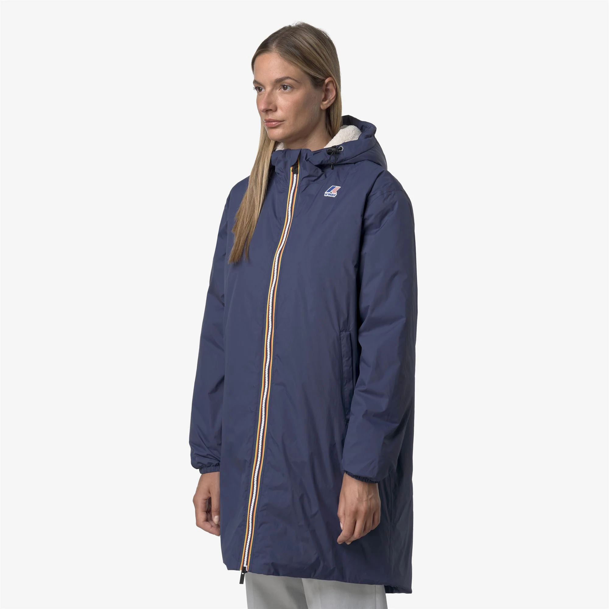 LE VRAI 4.0 EIFFEL EAST ORSETTO - Jackets - 3/4 LENGTH - Unisex - BLUE DEEP COBALT - Image 4