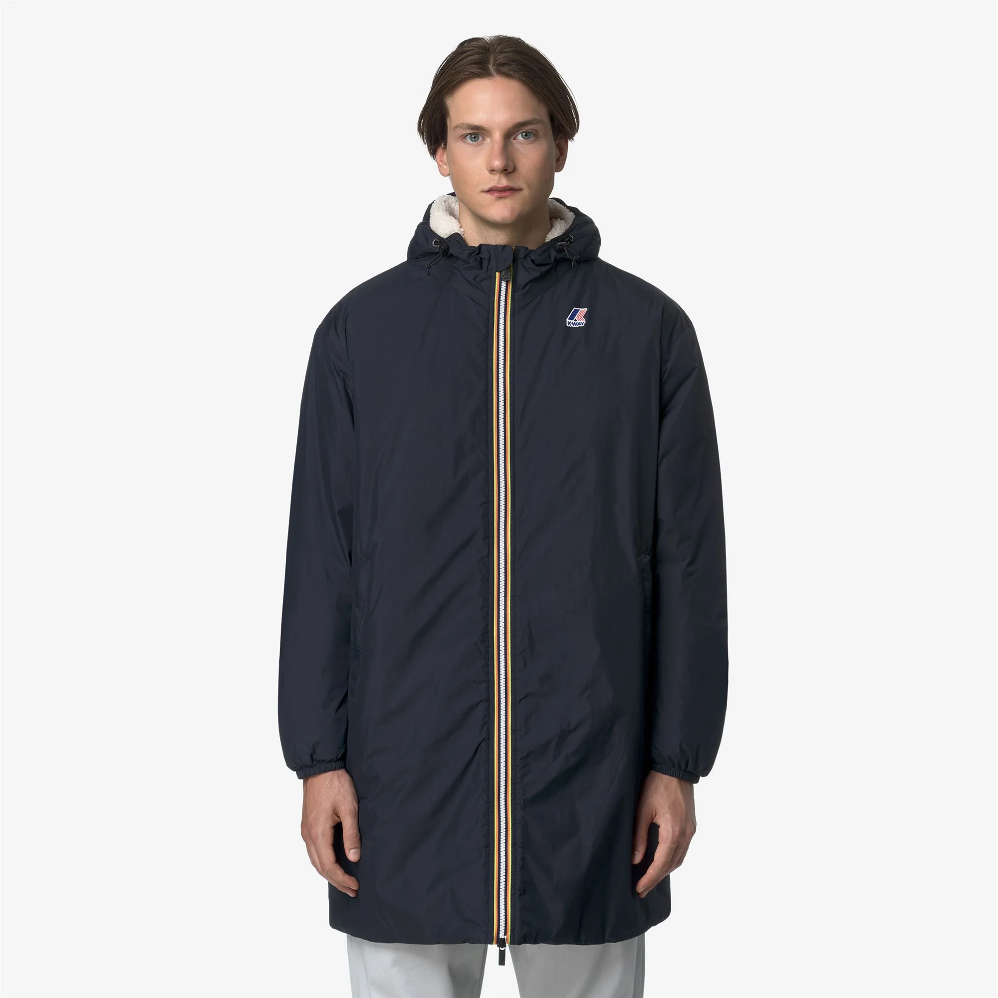 LE VRAI 4.0 EIFFEL EAST ORSETTO - Jackets - 3/4 LENGTH - Unisex - BLUE DEPTH - Image 3