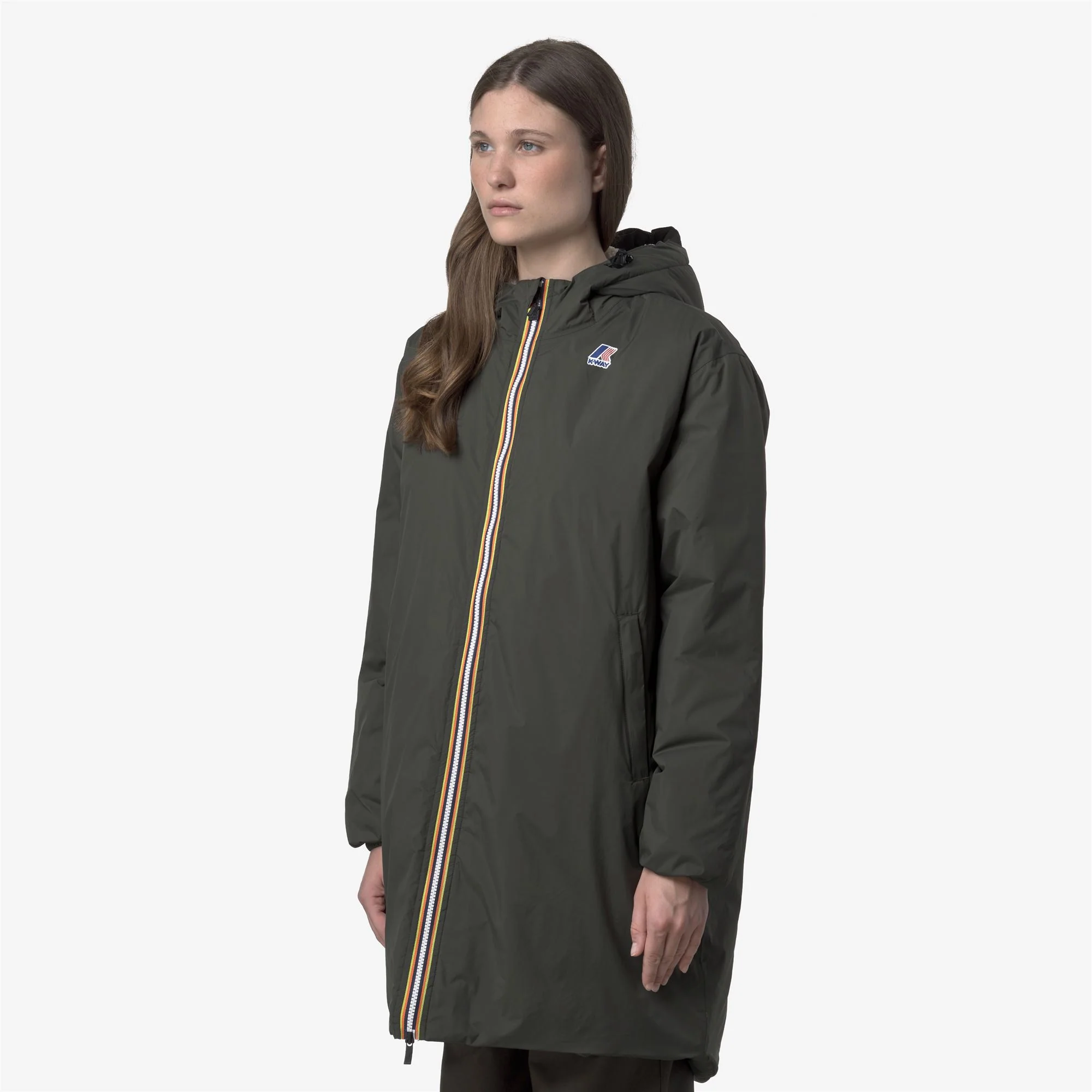 LE VRAI 4.0 EIFFEL EAST ORSETTO - Jackets - 3/4 LENGTH - Unisex - GREEN BLACKISH - Image 4