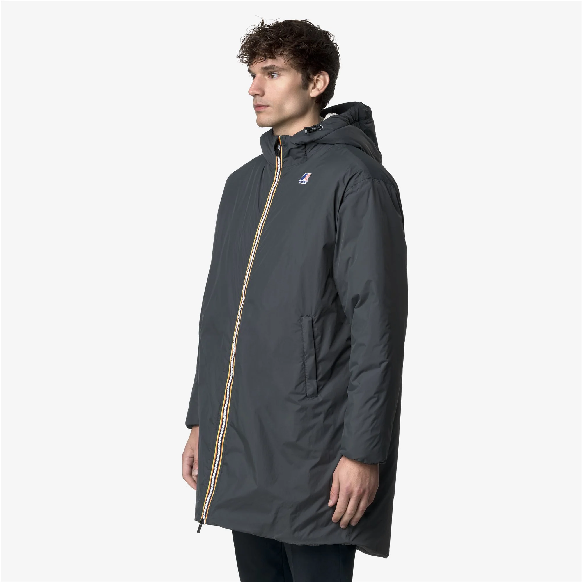 LE VRAI 4.0 EIFFEL EAST ORSETTO - Jackets - 3/4 LENGTH - Unisex - GREY SHADOW DK - Image 4