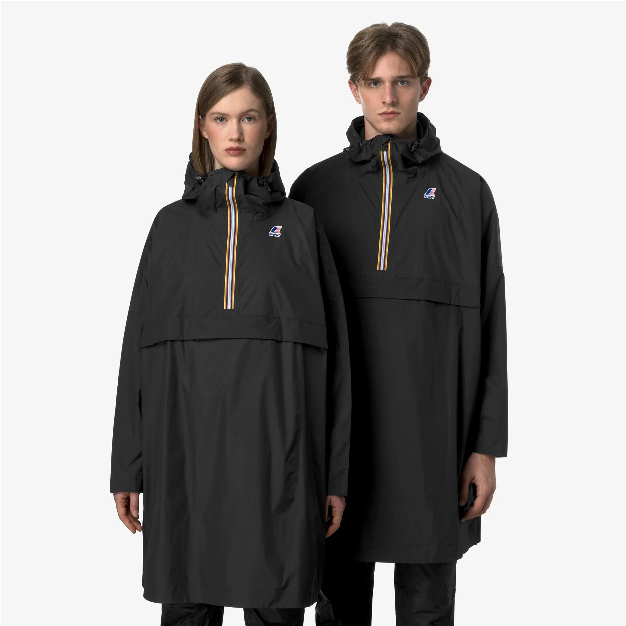 LE VRAI 4.0 FORTUNE - Jackets - PONCHO - Unisex - BLACK PURE - Image 3