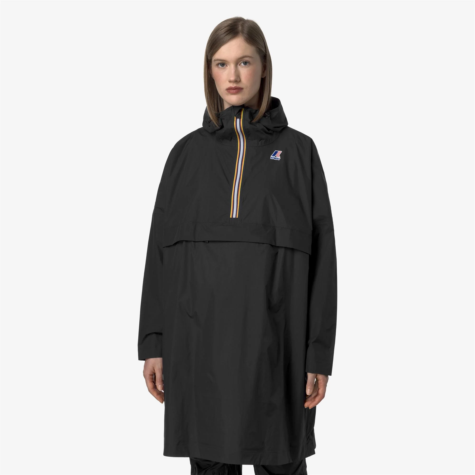 LE VRAI 4.0 FORTUNE - Jackets - PONCHO - Unisex - BLACK PURE - Image 4