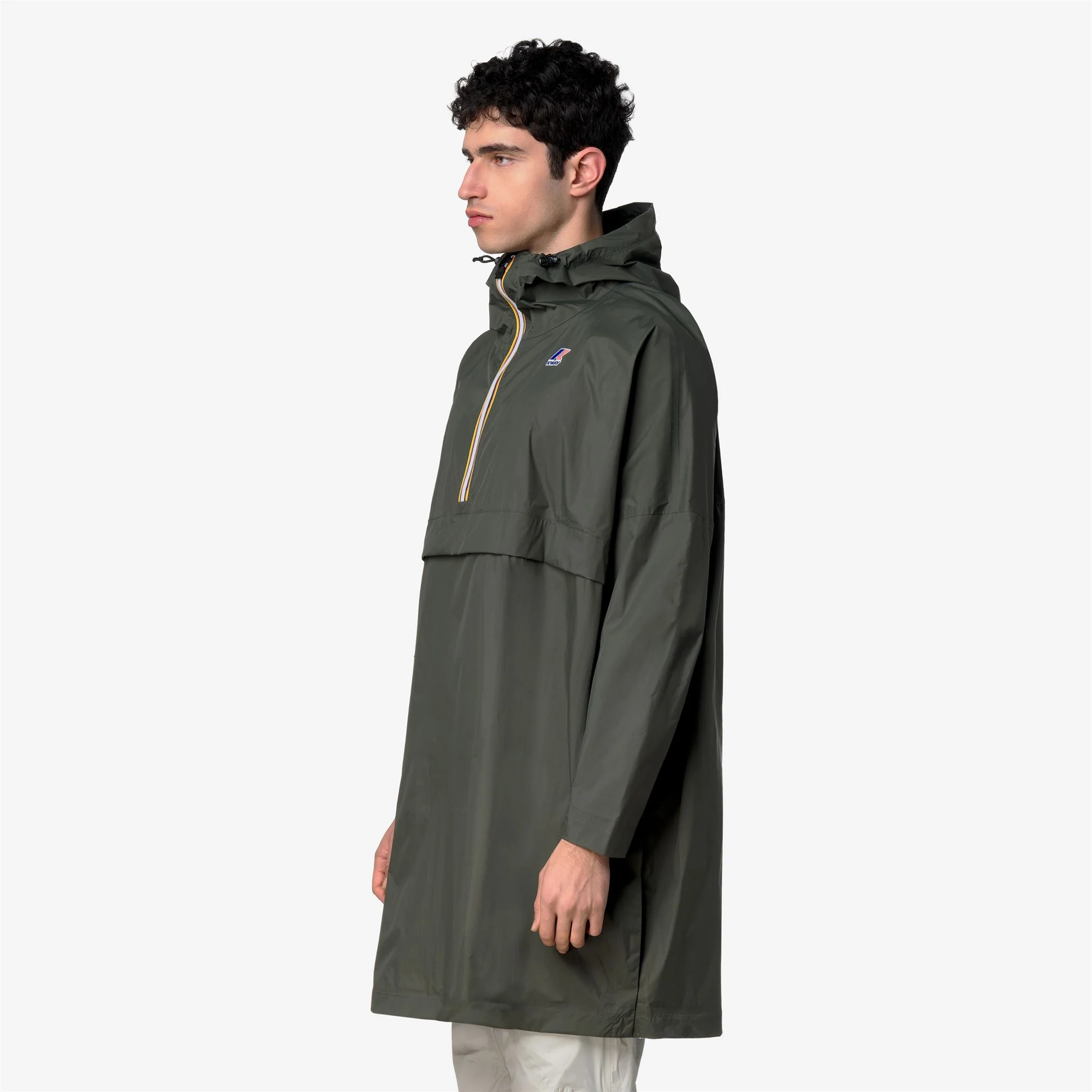 LE VRAI 4.0 FORTUNE - Jackets - PONCHO - Unisex - GREEN BLACKISH - Image 5