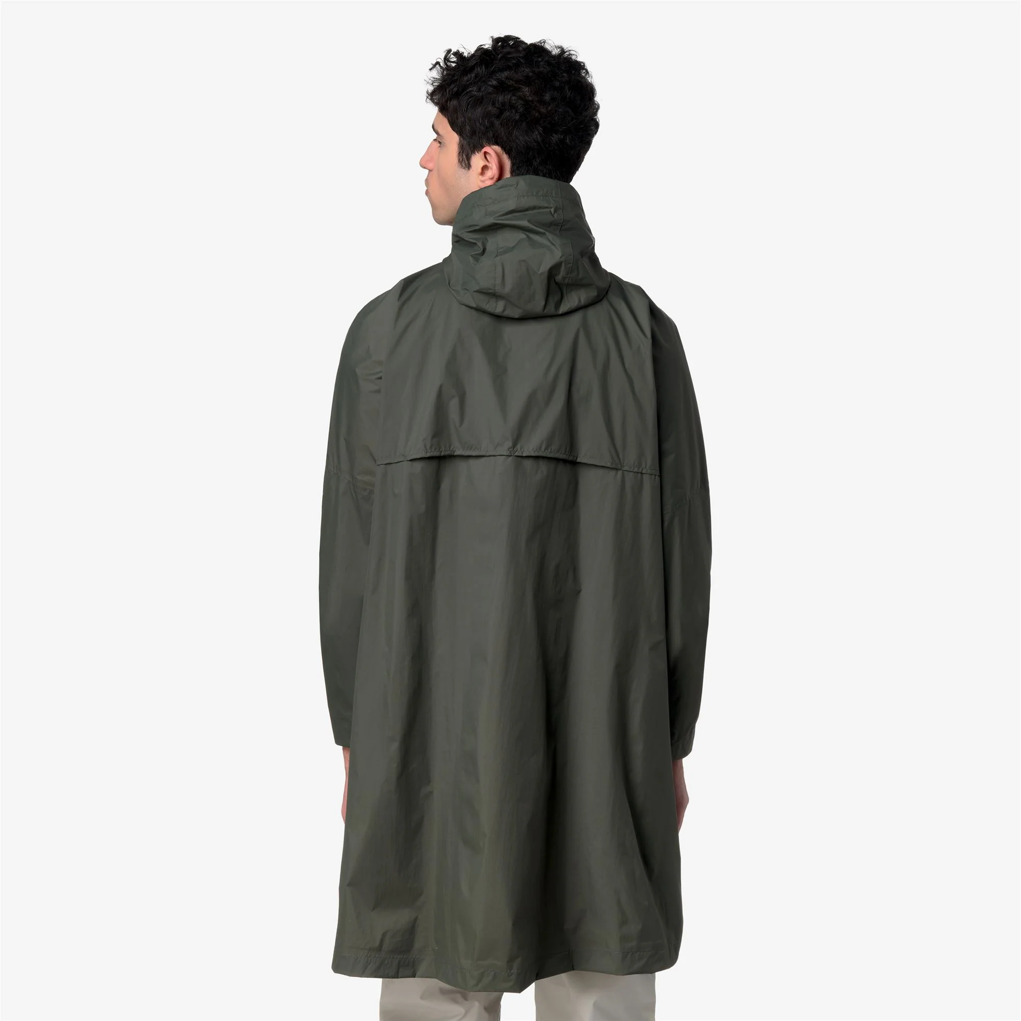 LE VRAI 4.0 FORTUNE - Jackets - PONCHO - Unisex - GREEN BLACKISH - Image 6