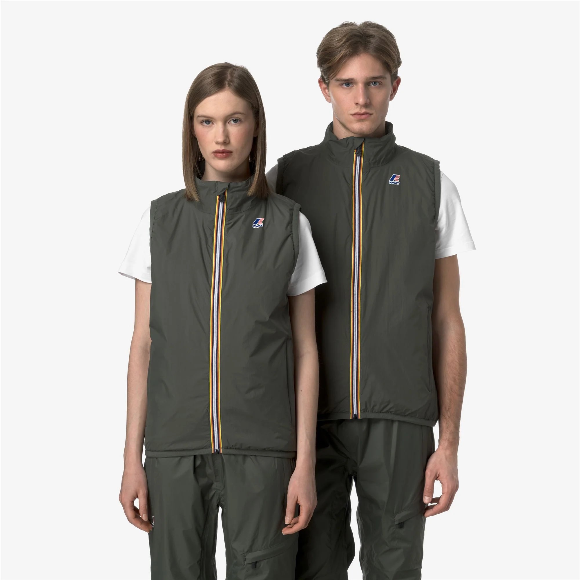 LE VRAI 4.0 ROULAND WARM - Jackets - Vest - Unisex - GREEN BLACKISH - Image 3