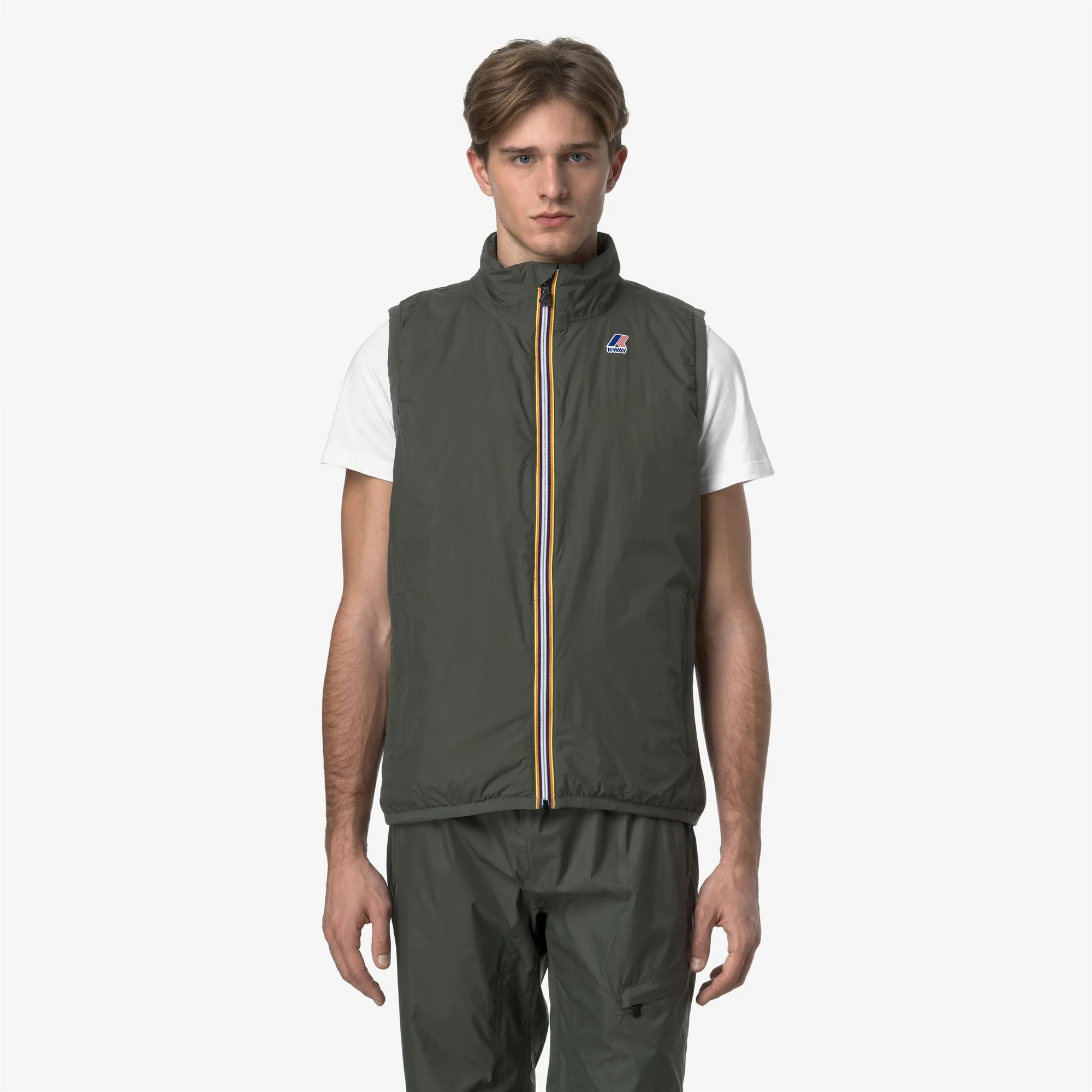 LE VRAI 4.0 ROULAND WARM - Jackets - Vest - Unisex - GREEN BLACKISH - Image 4