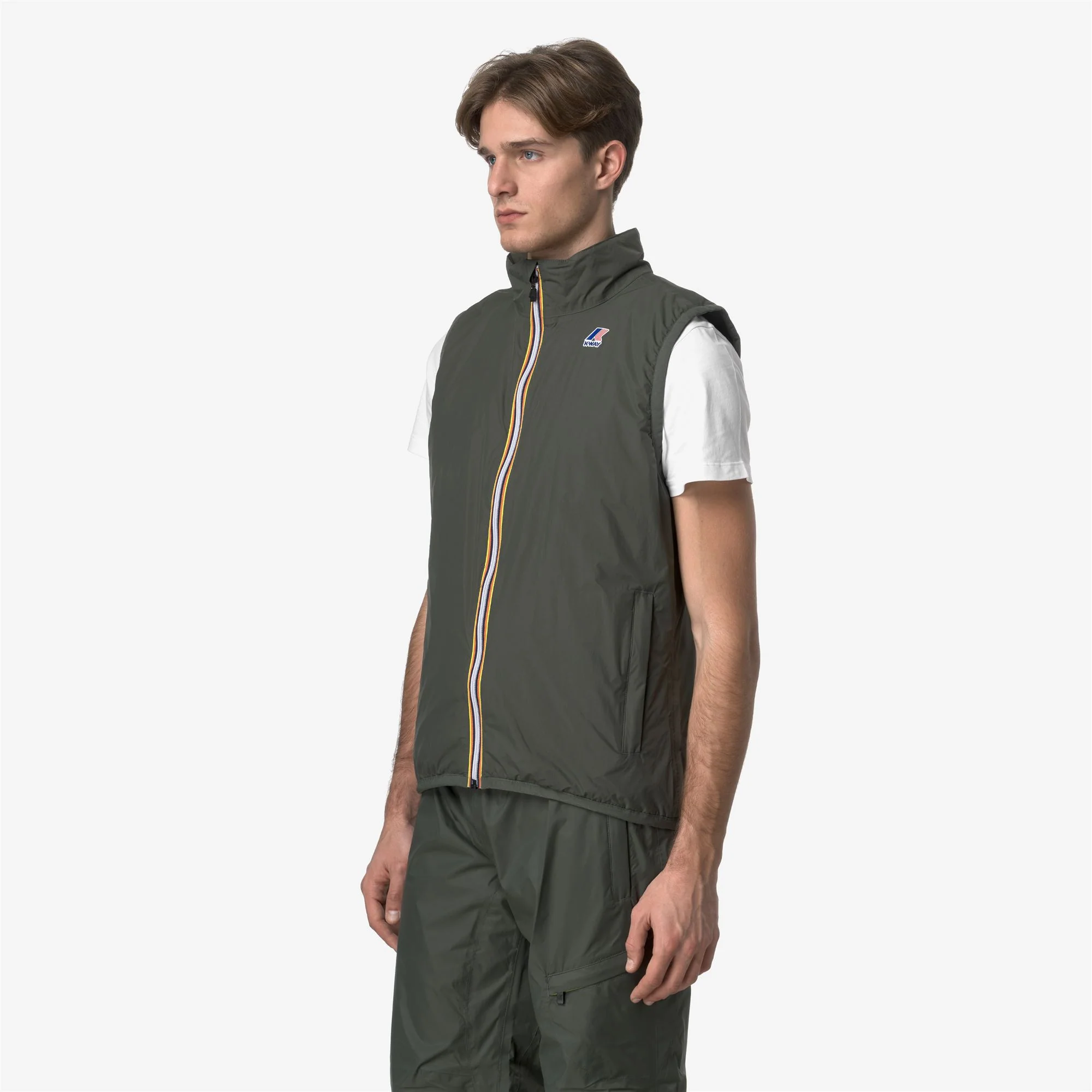 LE VRAI 4.0 ROULAND WARM - Jackets - Vest - Unisex - GREEN BLACKISH - Image 5