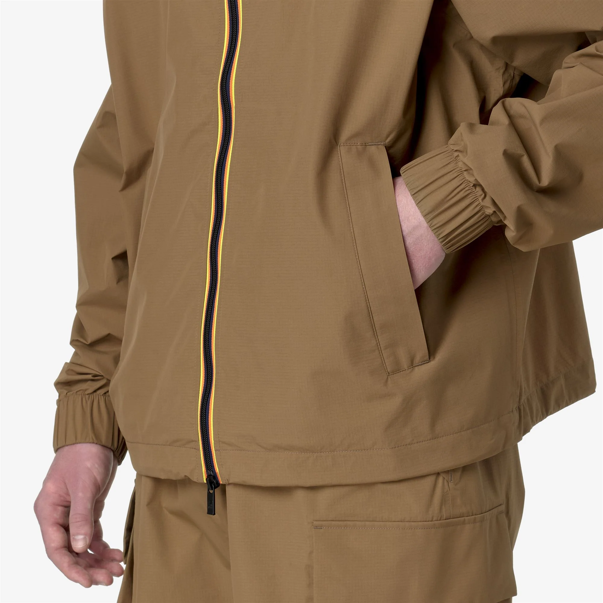 MILE 2.1 AMIABLE DIEMME - Jackets - Short - Unisex - BROWN CORDA-ORANGE - Image 3