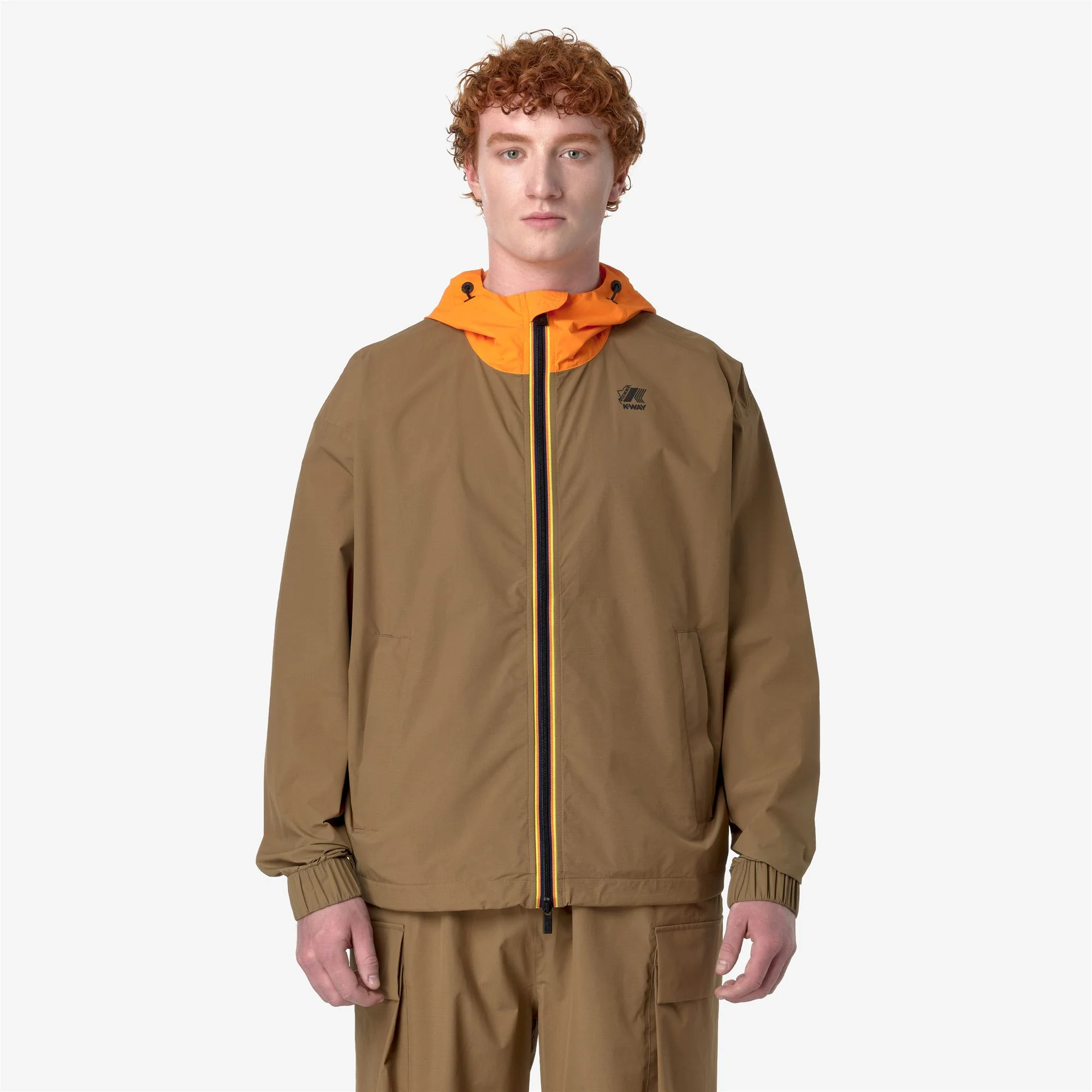 MILE 2.1 AMIABLE DIEMME - Jackets - Short - Unisex - BROWN CORDA-ORANGE - Image 4