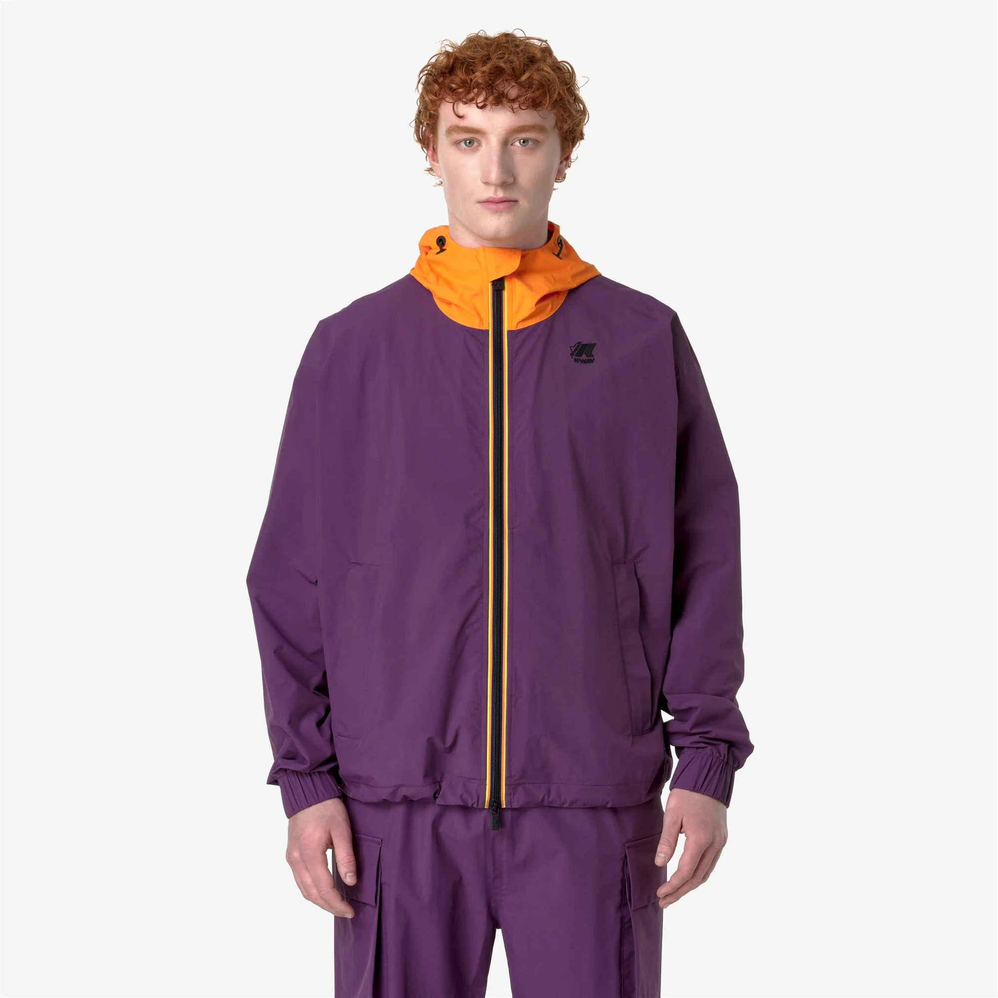 MILE 2.1 AMIABLE DIEMME - Jackets - Short - Unisex - VIOLET PURPLE-ORANGE - Image 4