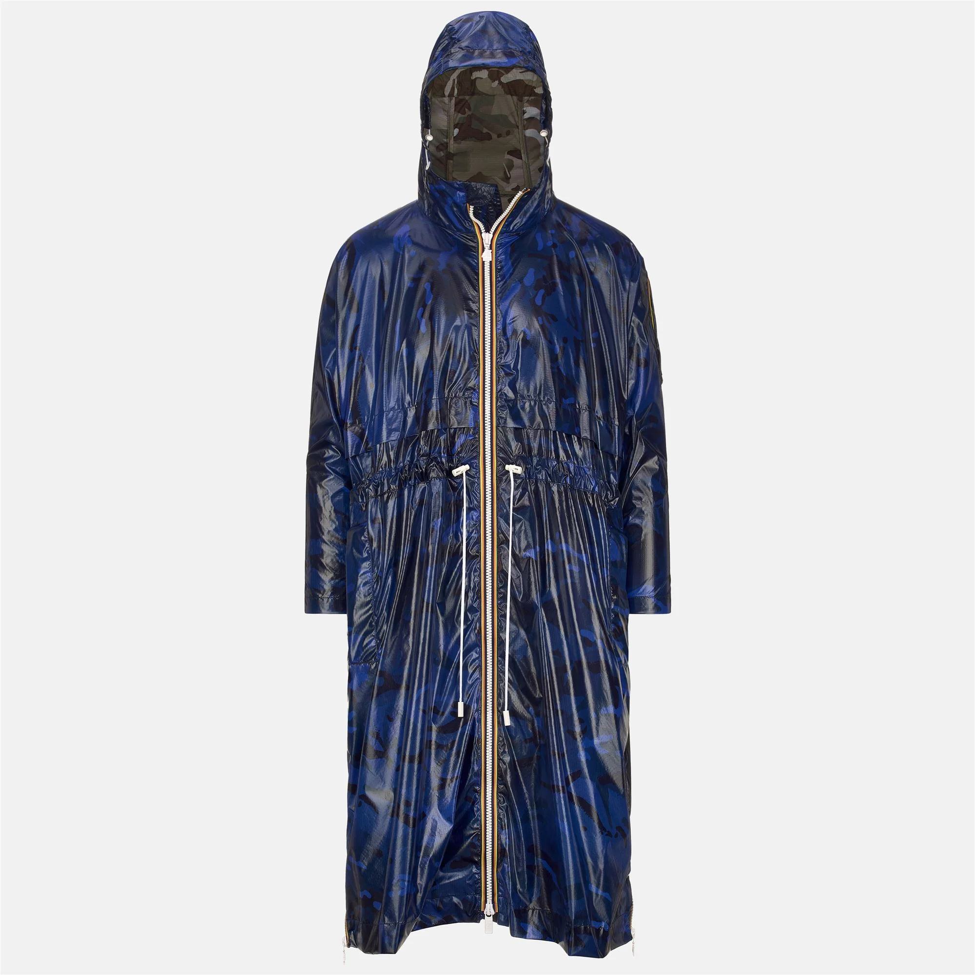 UNEL CAMOU - Jackets - Long - Unisex - BLUE CAMOUFLAGE
