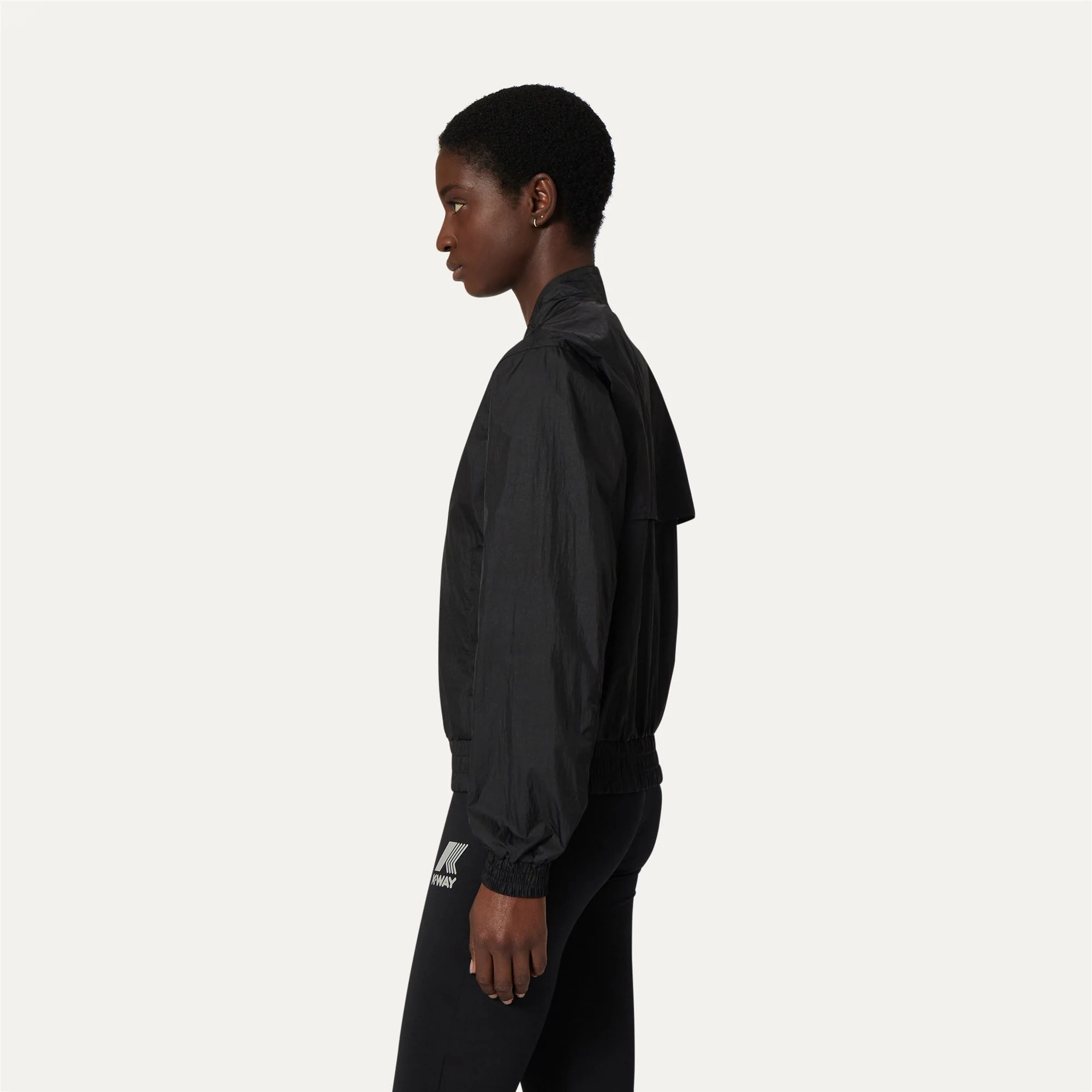 AMAURETTE IRIDESCENT METAL NY - Jackets - Short - Woman - BLACK PURE - Image 4