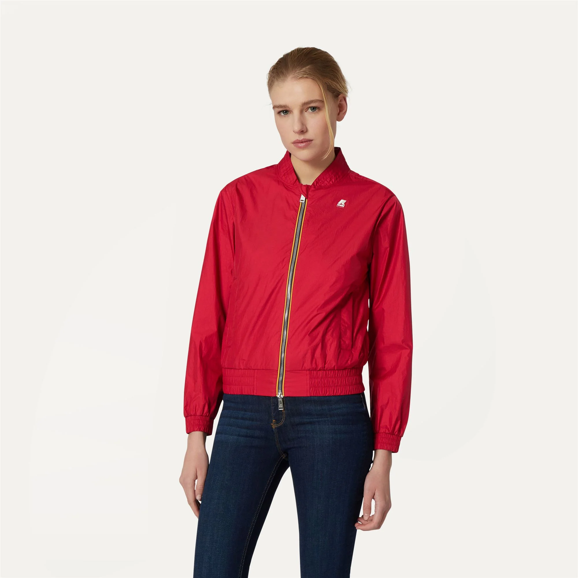 AMAURETTE IRIDESCENT METAL NY - Jackets - Short - Woman - RED BERRY - Image 3