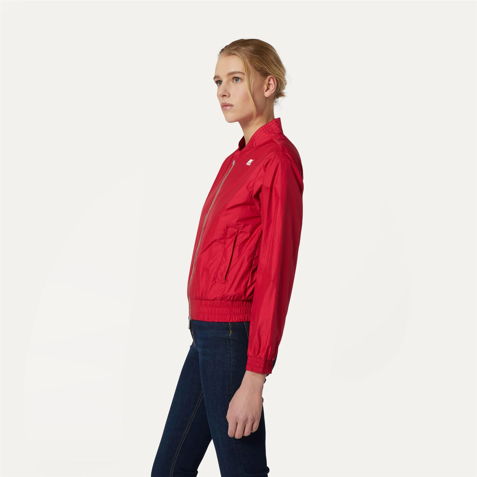 AMAURETTE IRIDESCENT METAL NY - Jackets - Short - Woman - RED BERRY - Image 4