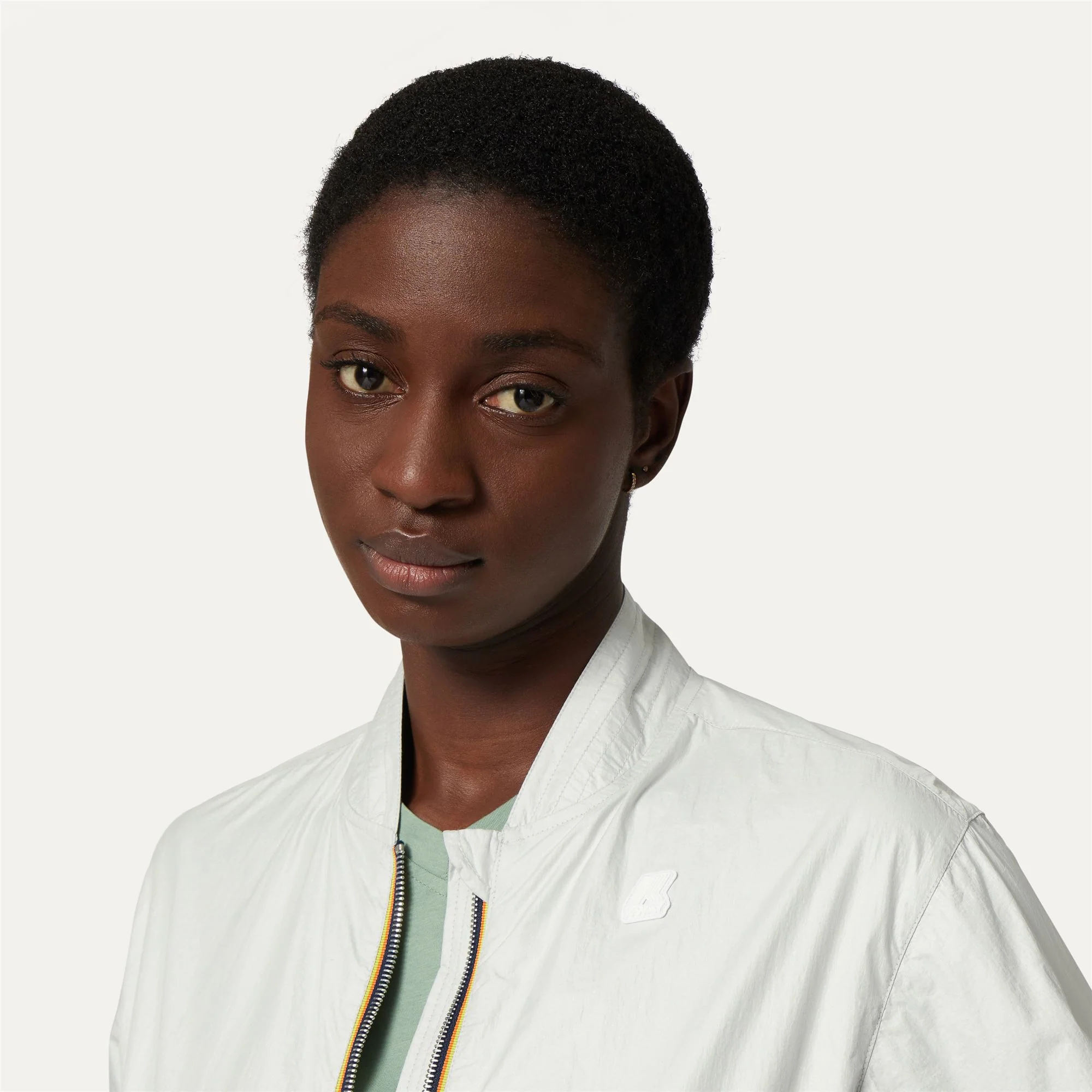 AMAURETTE IRIDESCENT METAL NY - Jackets - Short - Woman - WHITE - Image 2