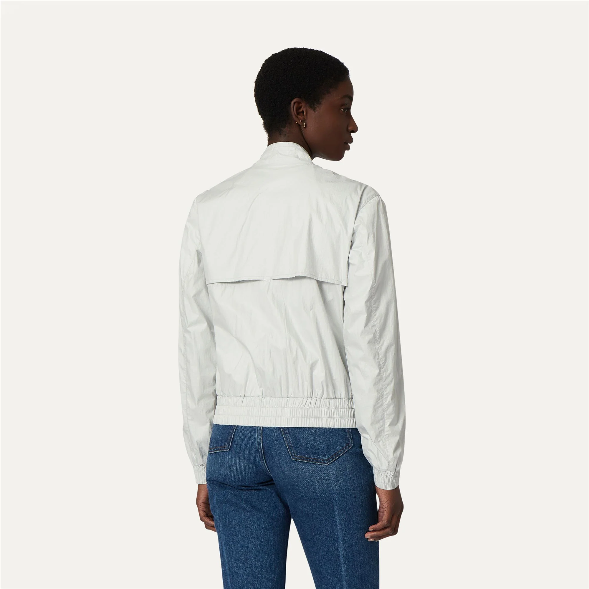 AMAURETTE IRIDESCENT METAL NY - Jackets - Short - Woman - WHITE - Image 5