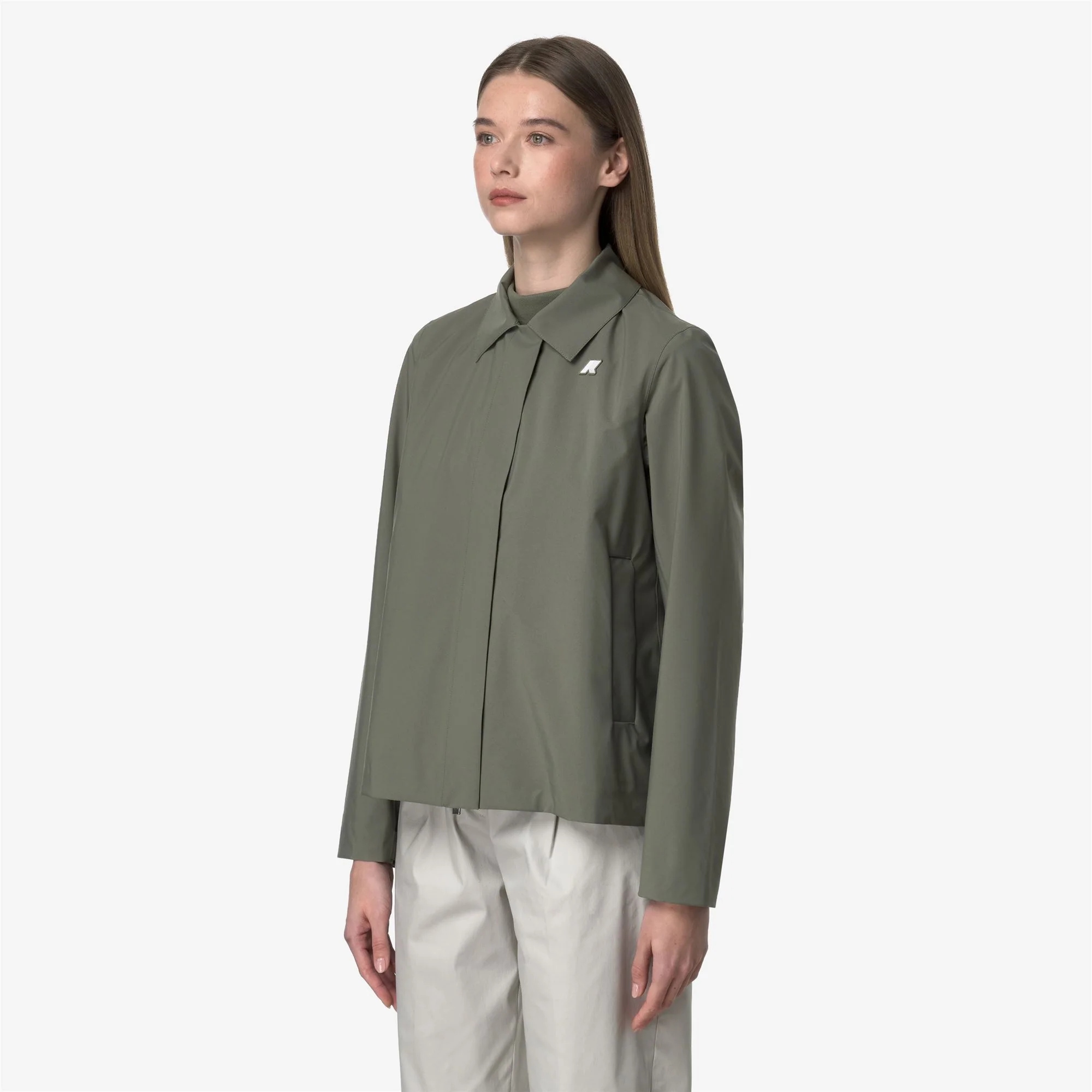 ARABEL STRETCH 2L - Jackets - Short - Woman - GREEN LICHEN - Image 4