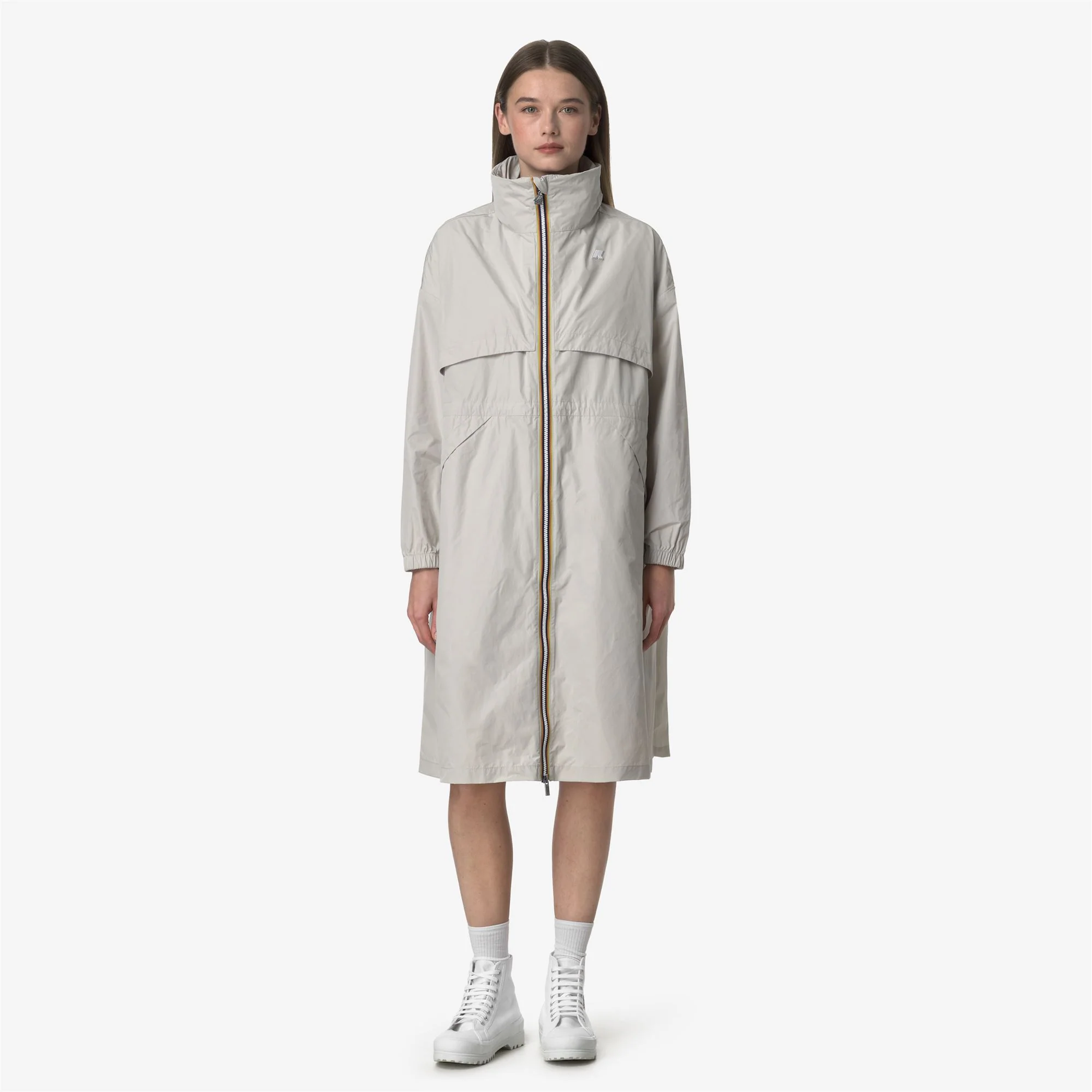 AUBE MEMORY TOUCH - Jackets - Long - Woman - BEIGE LT - Image 3