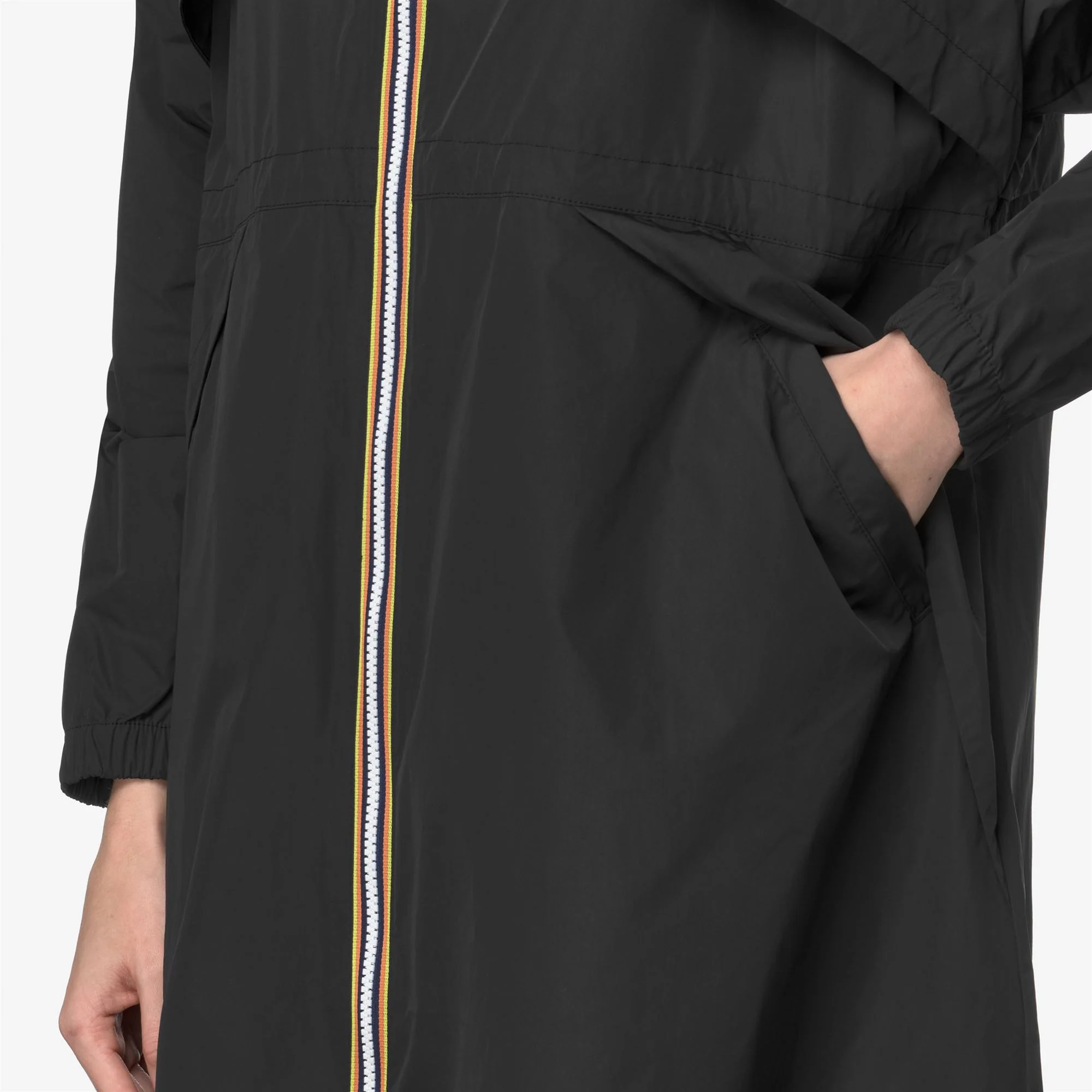 AUBE MEMORY TOUCH - Jackets - Long - Woman - BLACK PURE - Image 2