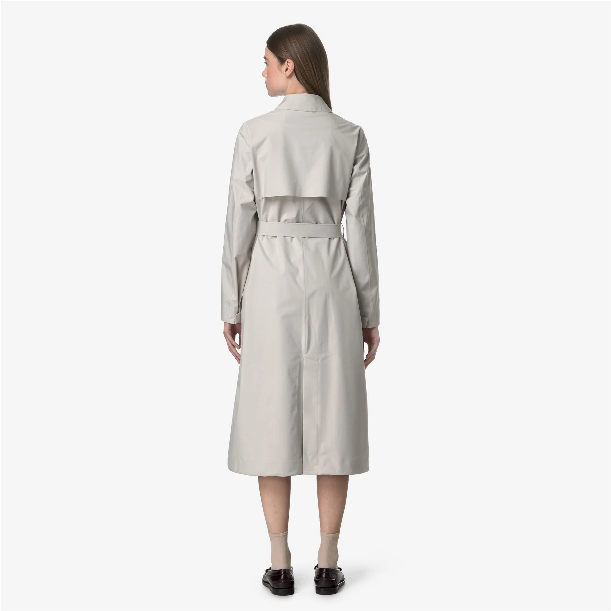 BARBRA STRETCH 2L - Jackets - Long - Woman - BEIGE LT - Image 5
