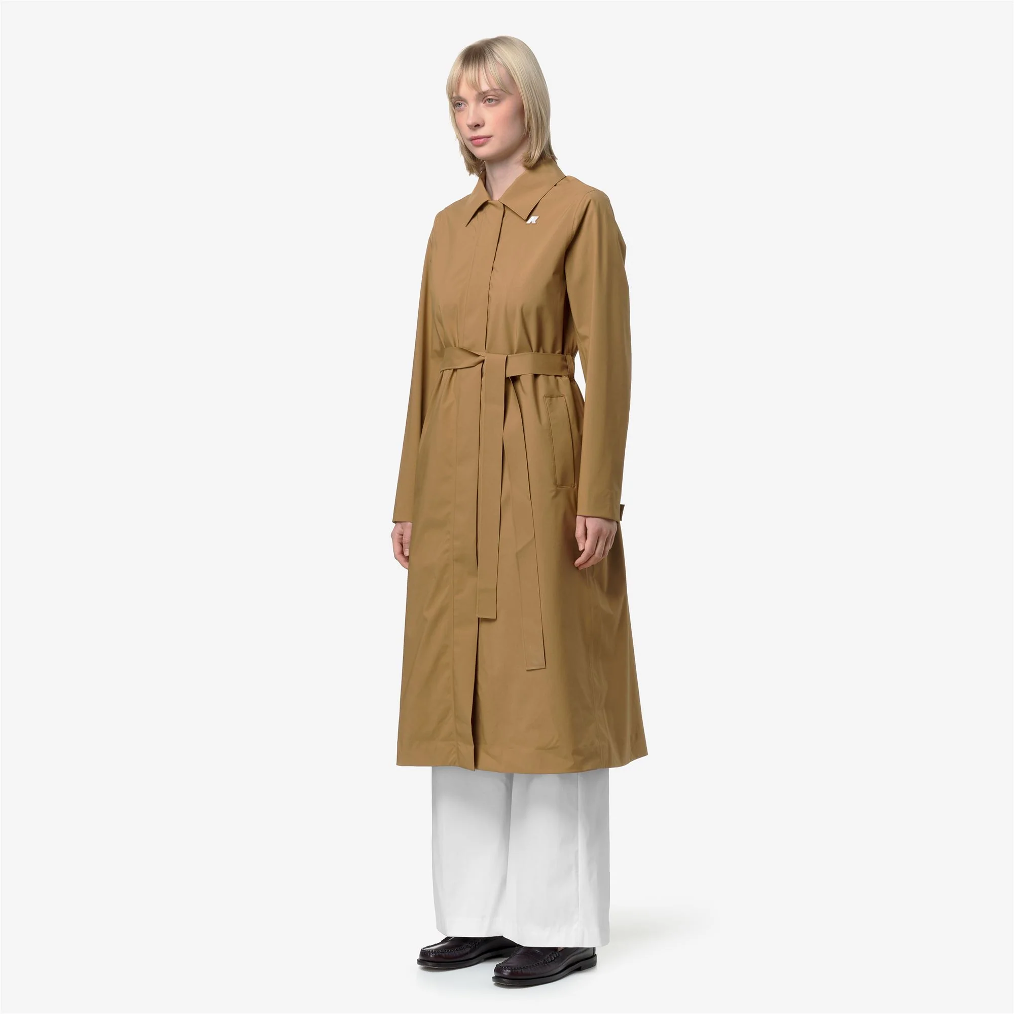 BARBRA STRETCH 2L - Jackets - Long - Woman - BROWN BISTRE - Image 4