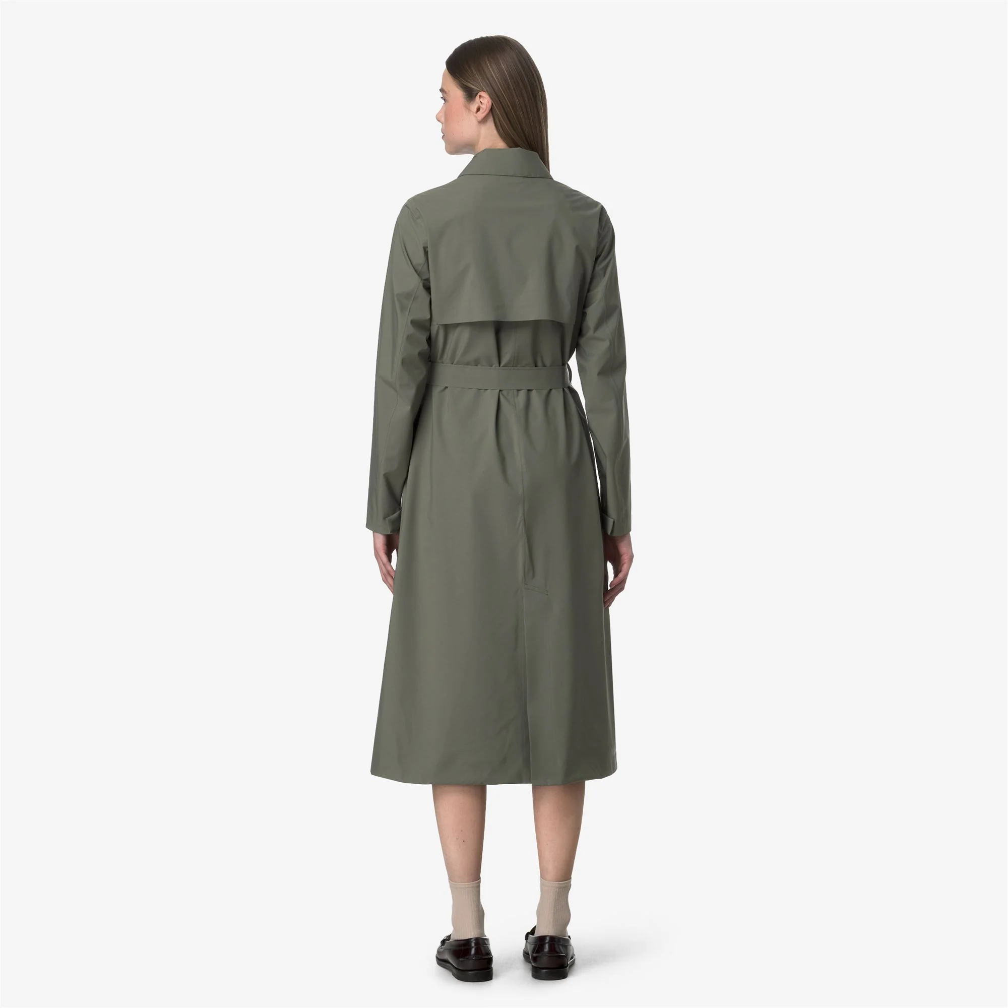 BARBRA STRETCH 2L - Jackets - Long - Woman - GREEN LICHEN - Image 5