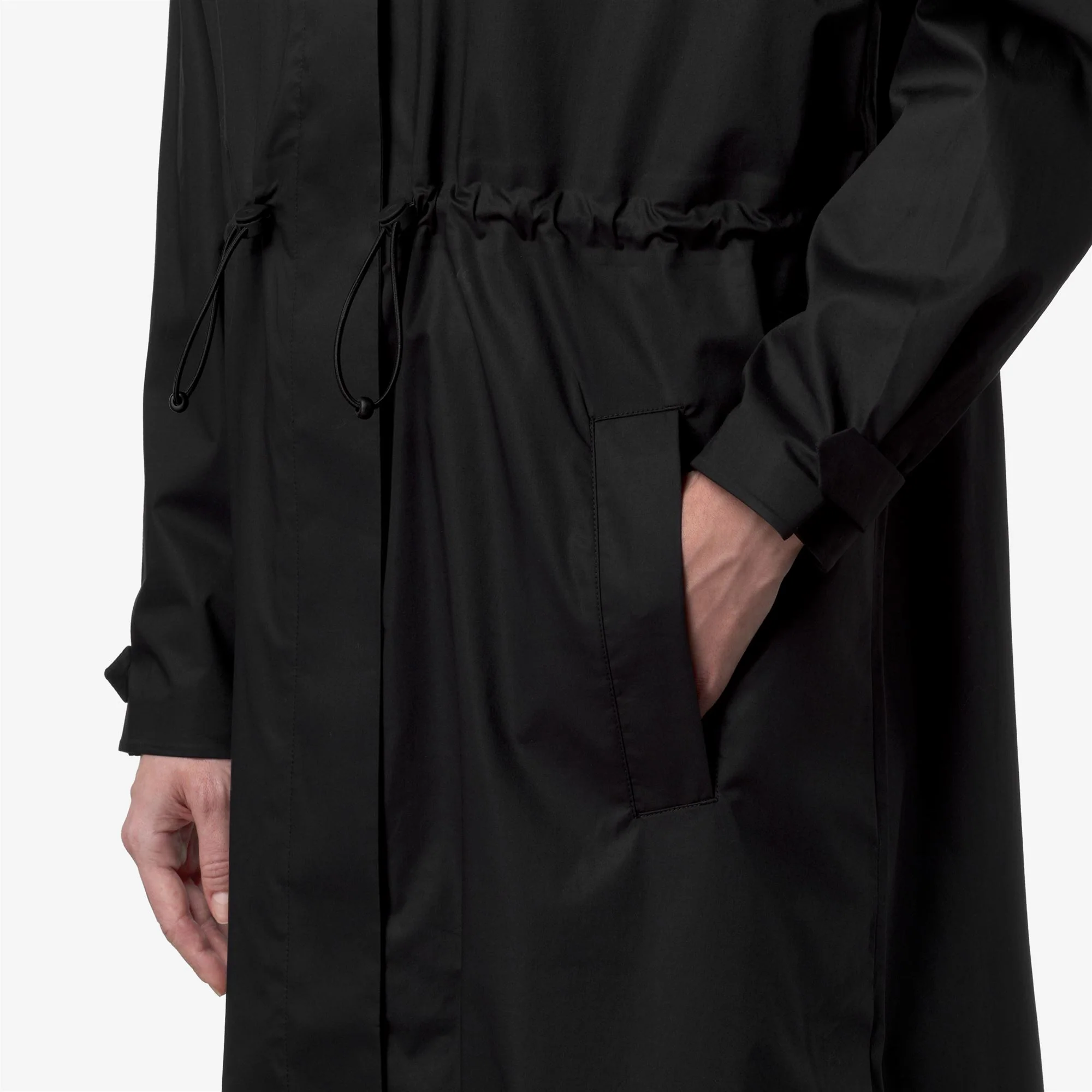 BARBREIN COTTON 3LAYERS AF - Jackets - Long - Woman - BLACK PURE - Image 3