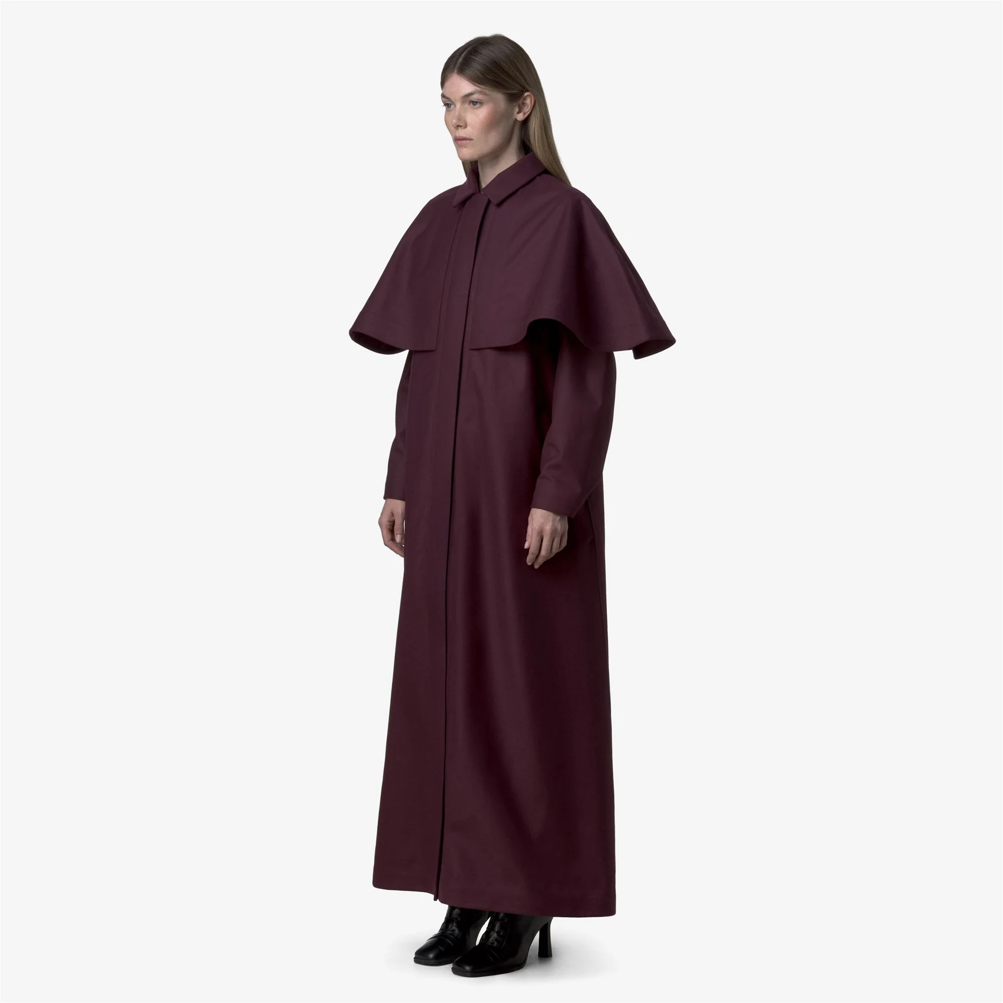 BLESS TECH WOOL 3L - Jackets - Long - Woman - RED DK AMARANTO - Image 5