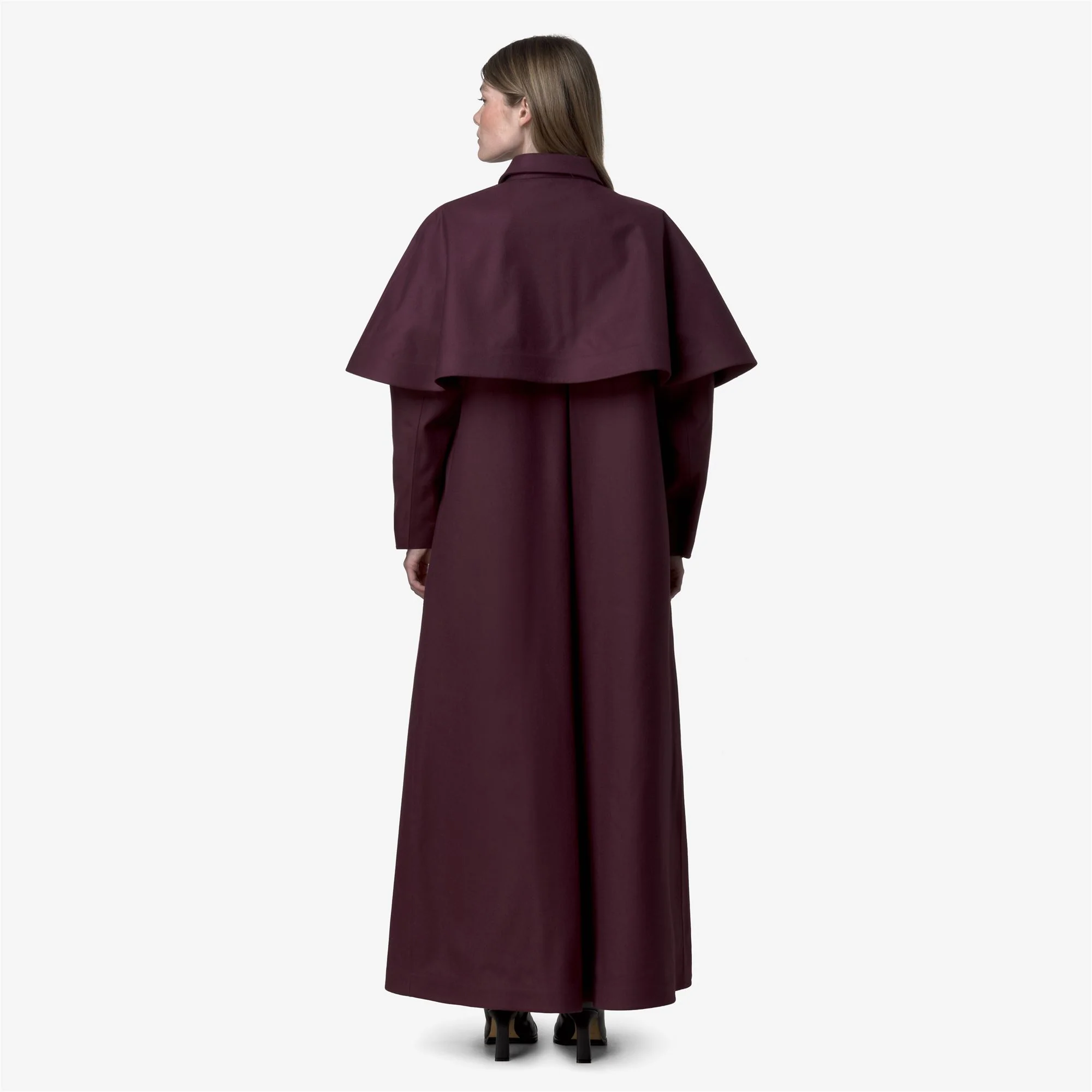BLESS TECH WOOL 3L - Jackets - Long - Woman - RED DK AMARANTO - Image 6