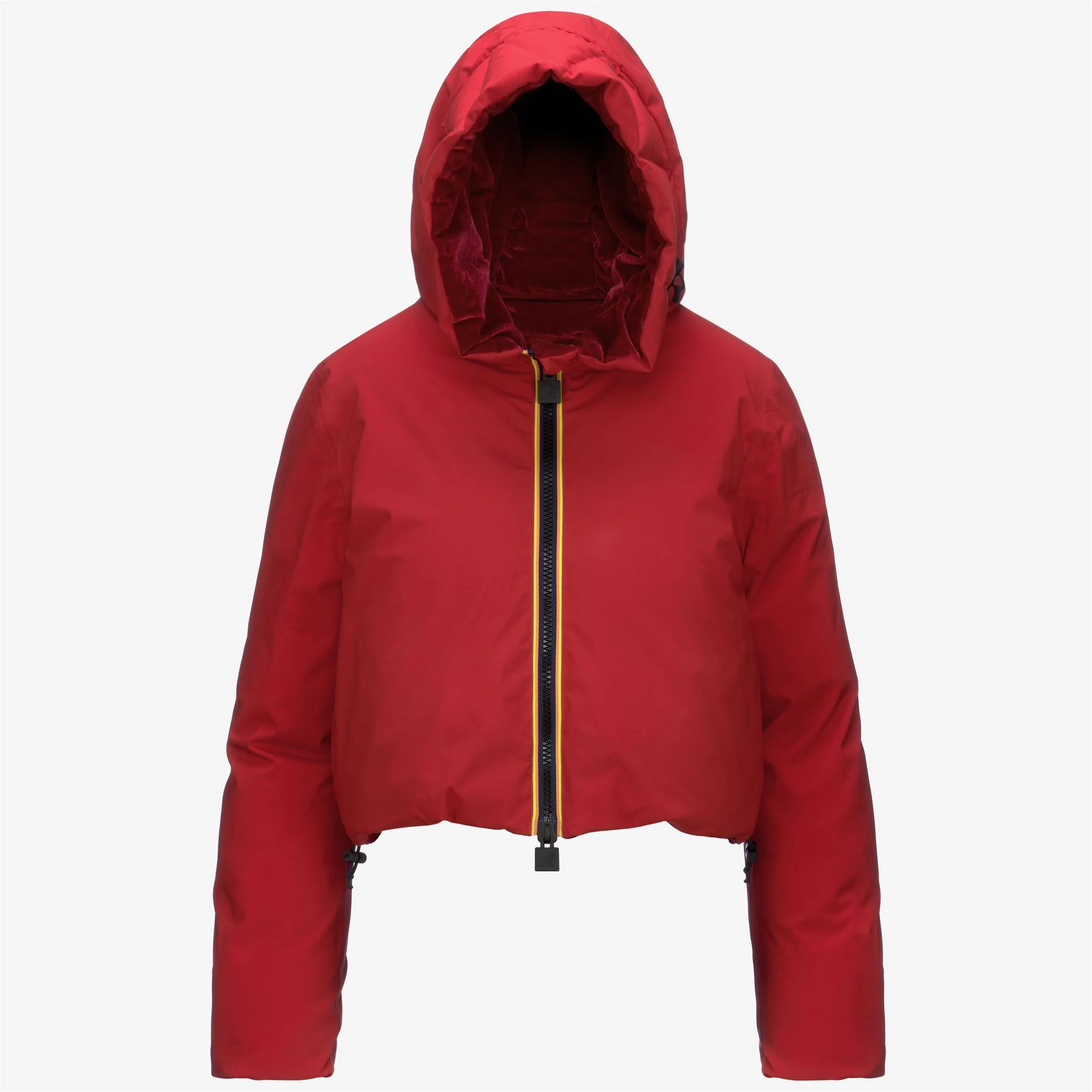 BRIEN VELVET THERMO REVERSIBLE - Jackets - Short - Woman - RED EMBOLDENED - Image 2