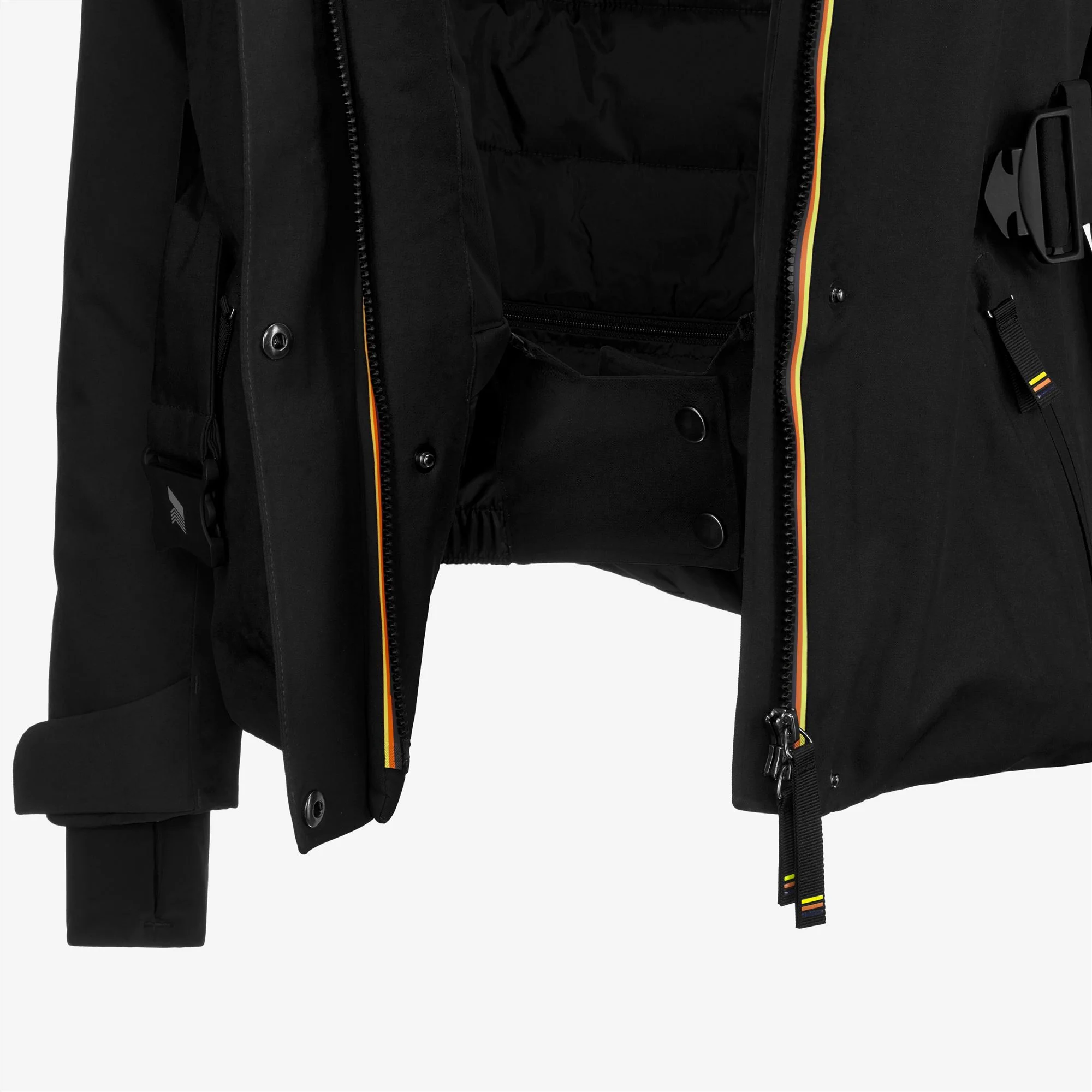 CHEVRIL MICRO TWILL 2 LAYERS - Jackets - Mid - Woman - BLACK PURE - Image 2