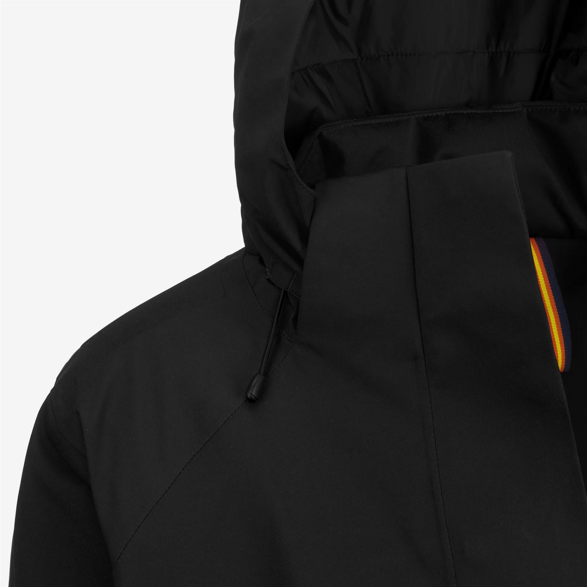 CHEVRIL MICRO TWILL 2 LAYERS - Jackets - Mid - Woman - BLACK PURE - Image 4
