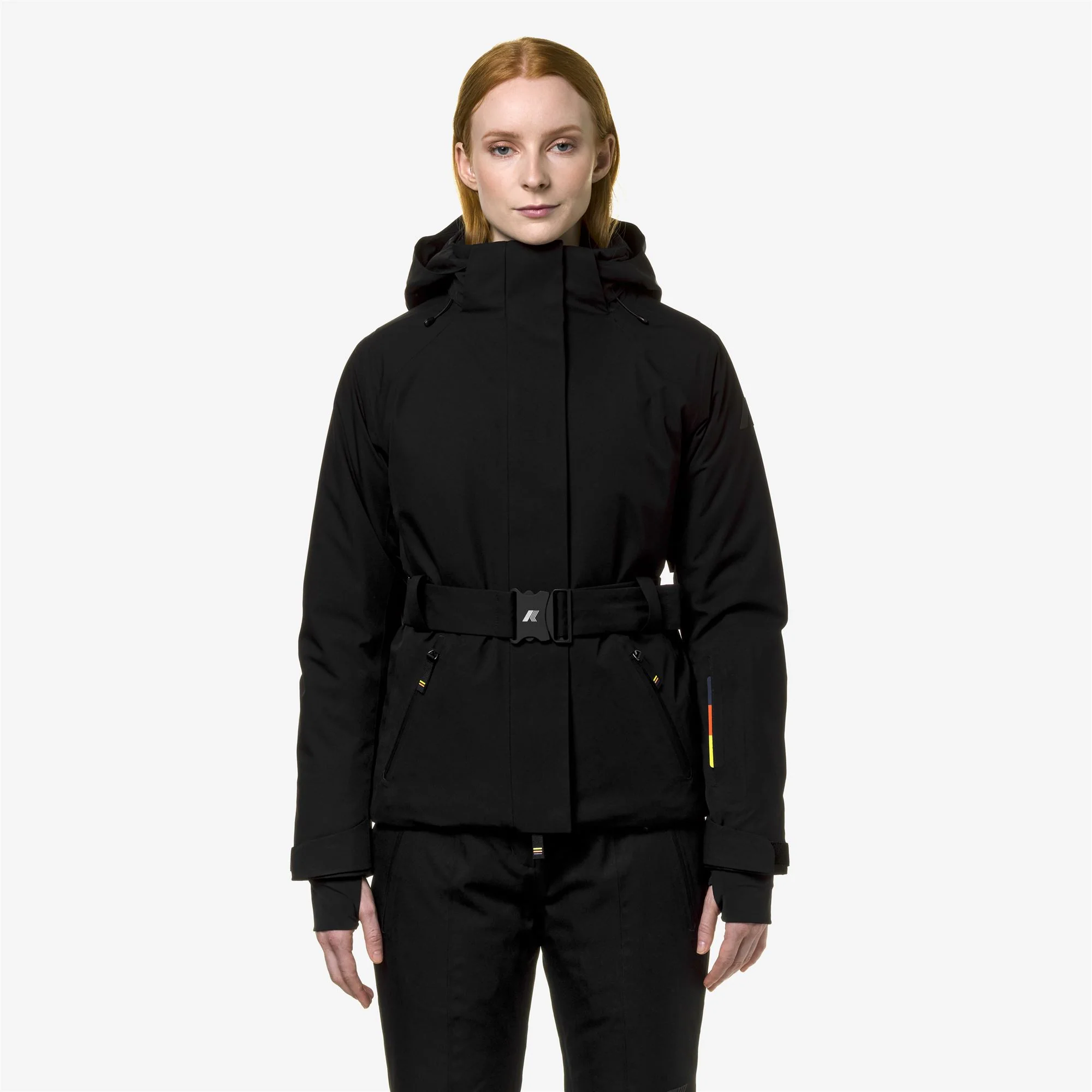 CHEVRIL MICRO TWILL 2 LAYERS - Jackets - Mid - Woman - BLACK PURE - Image 5