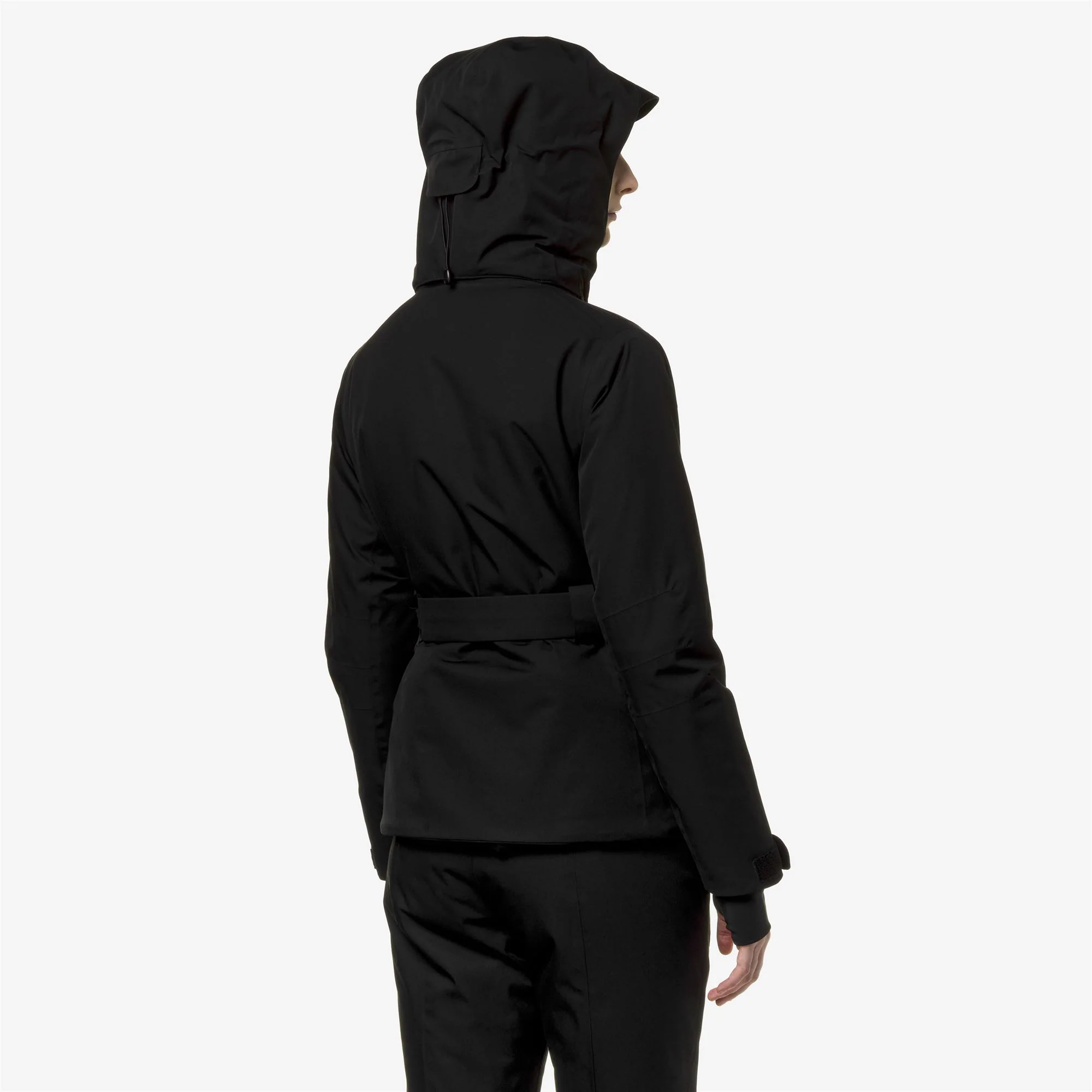 CHEVRIL MICRO TWILL 2 LAYERS - Jackets - Mid - Woman - BLACK PURE - Image 7