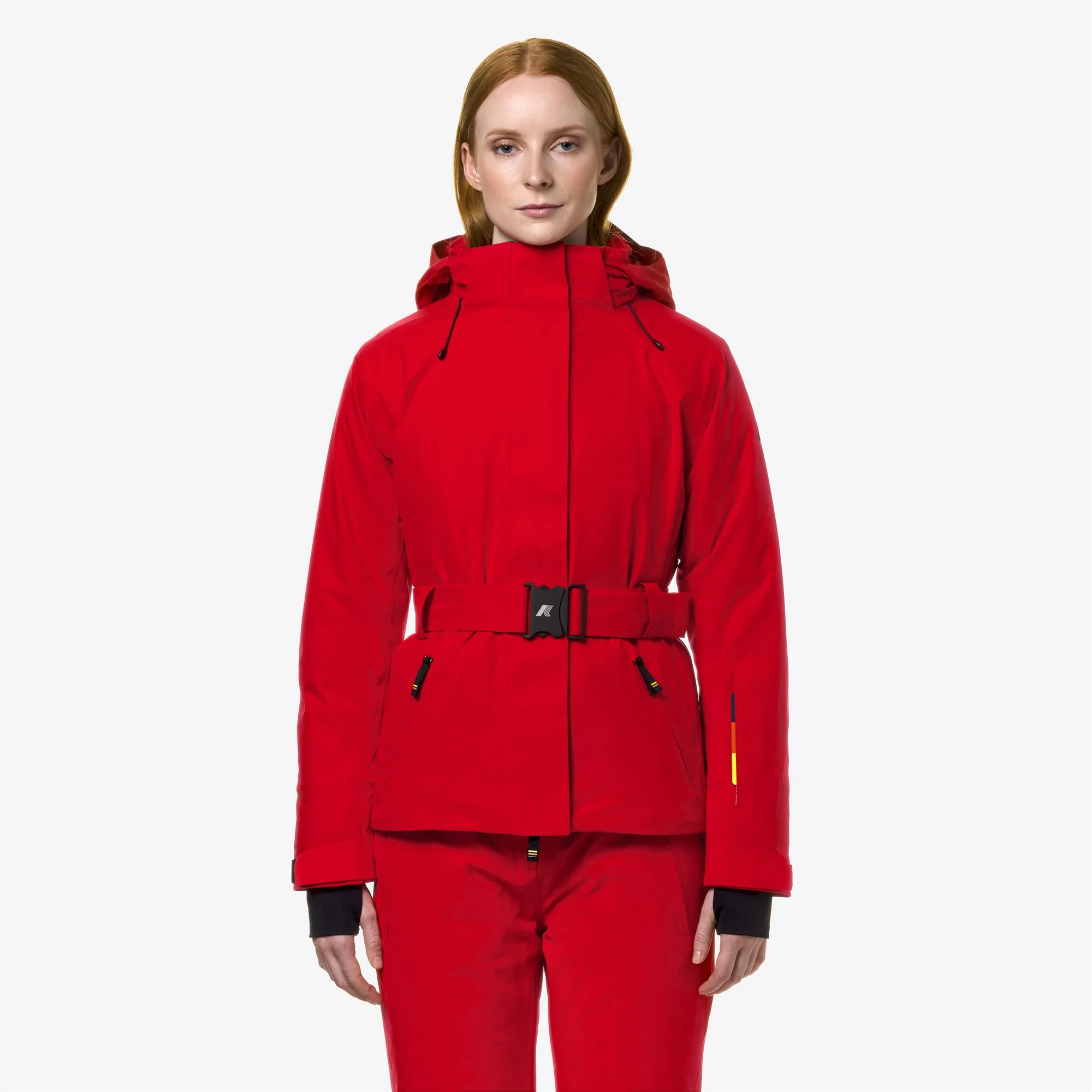 CHEVRIL MICRO TWILL 2 LAYERS - Jackets - Mid - Woman - RED - Image 5