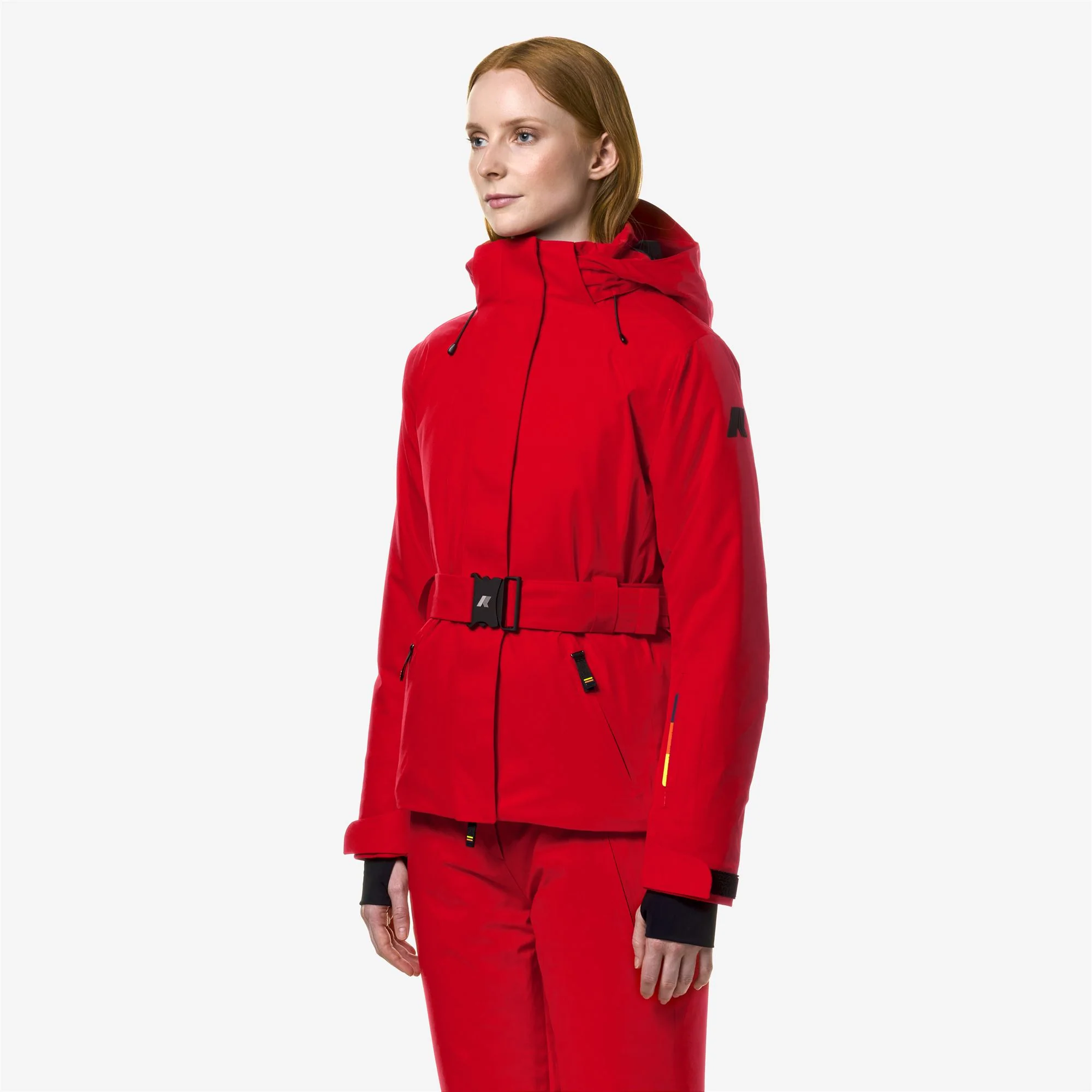 CHEVRIL MICRO TWILL 2 LAYERS - Jackets - Mid - Woman - RED - Image 6