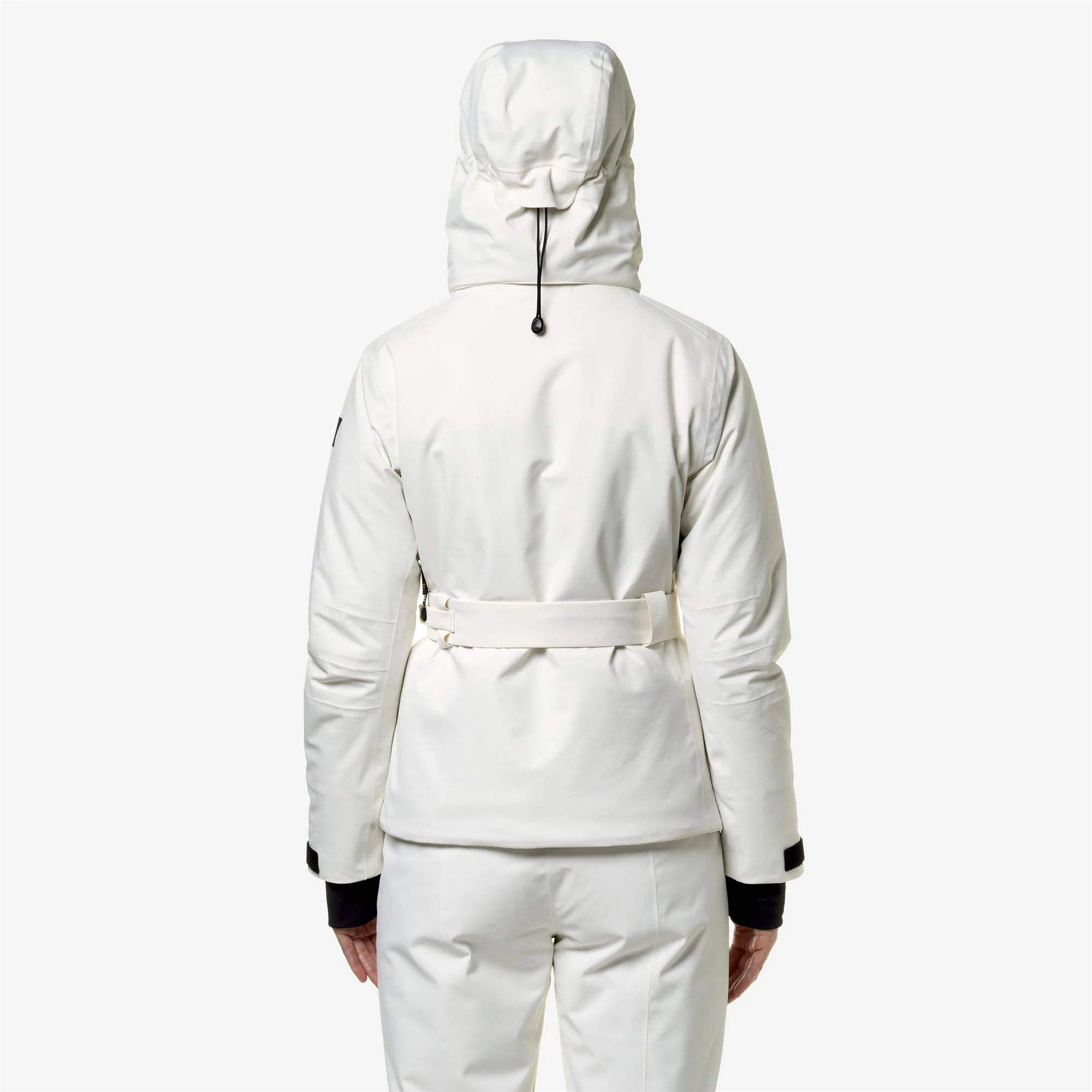 CHEVRIL MICRO TWILL 2 LAYERS - Jackets - Mid - Woman - WHITE GARDENIA - Image 7