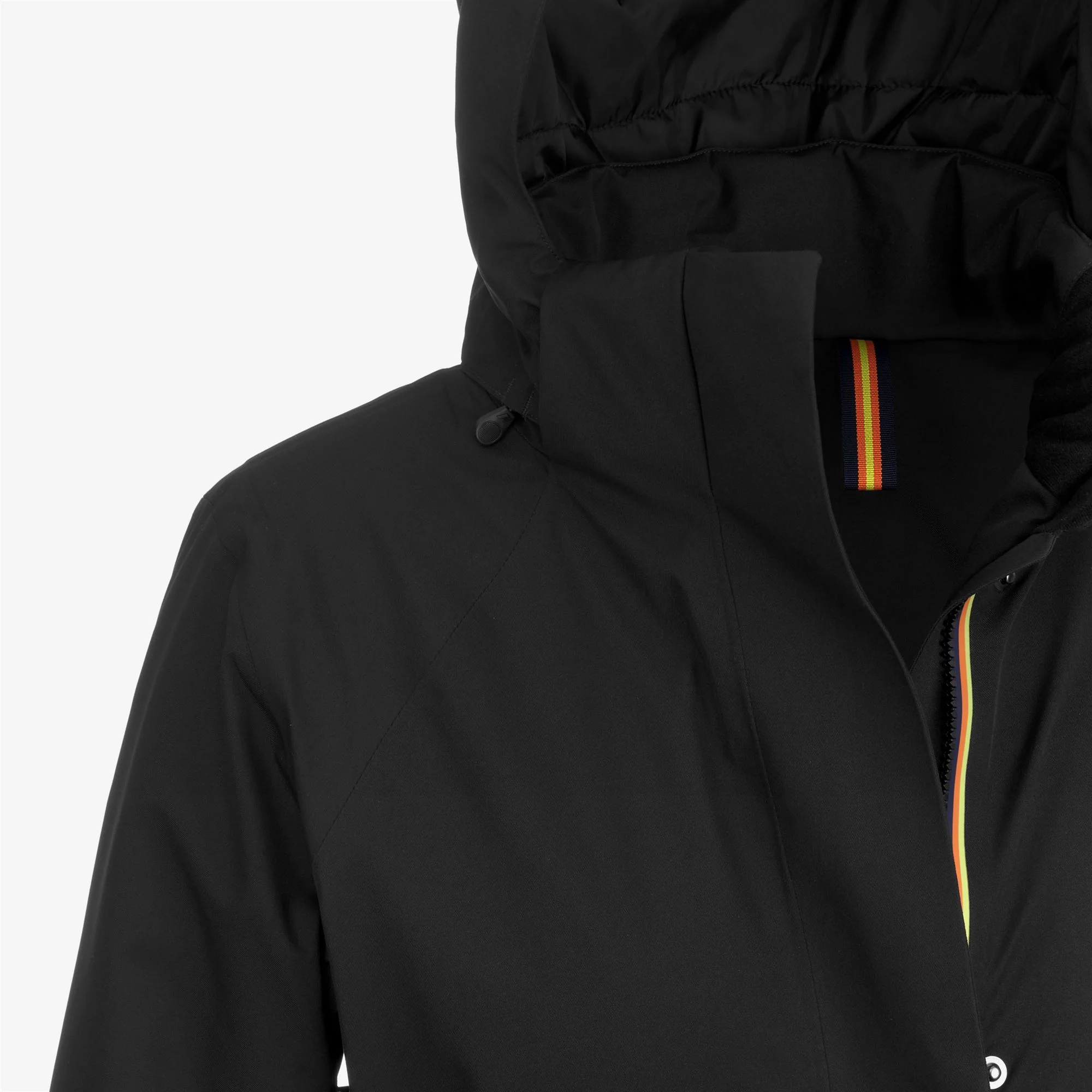 CHEVRIL MICROTWILL 2L - Jackets - Mid - Woman - BLACK PURE - Image 4