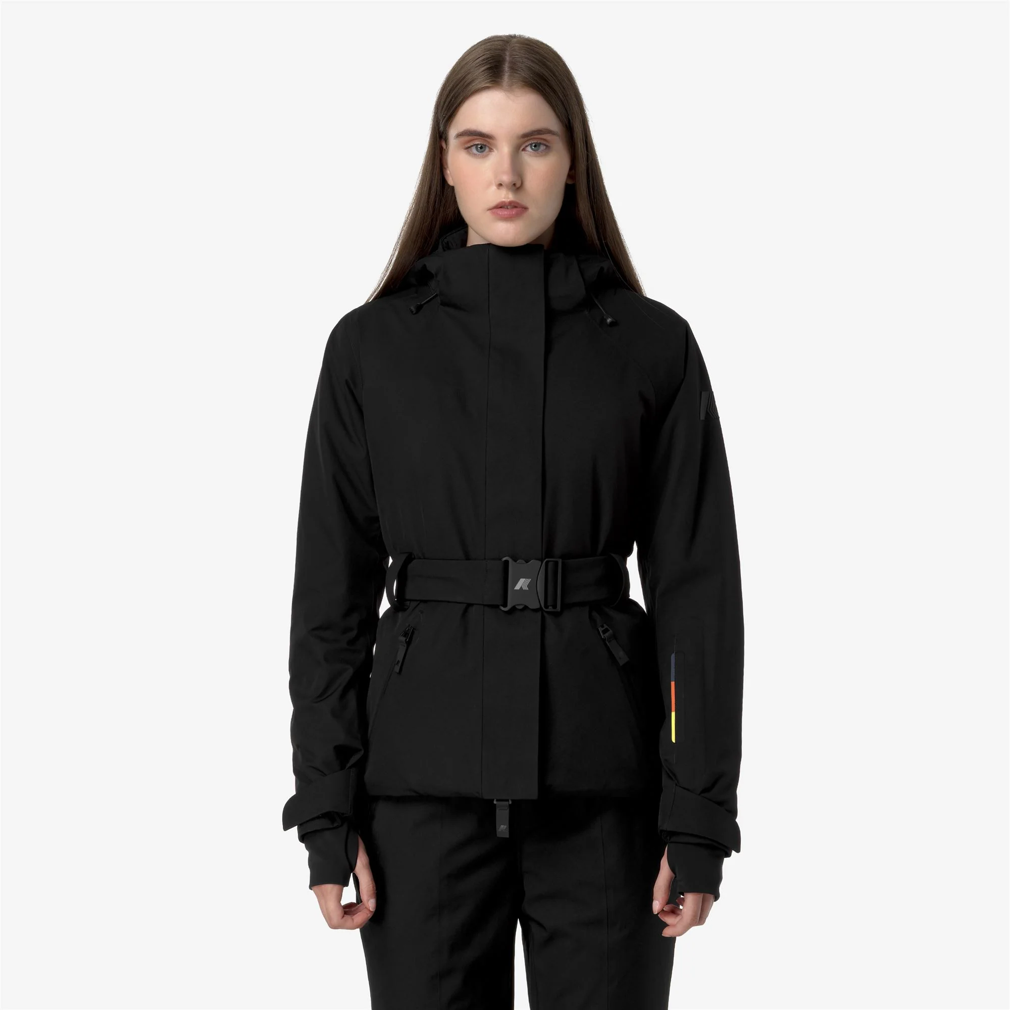 CHEVRIL MICROTWILL 2L - Jackets - Mid - Woman - BLACK PURE - Image 5