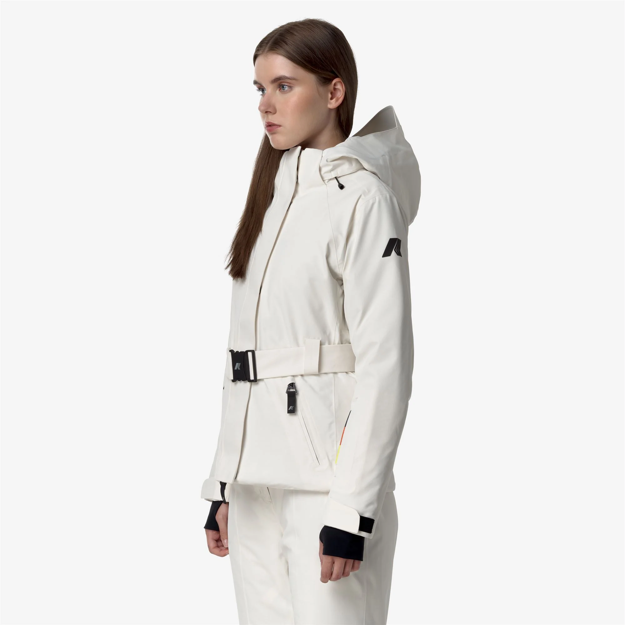 CHEVRIL MICROTWILL 2L - Jackets - Mid - Woman - WHITE GARDENIA - Image 6